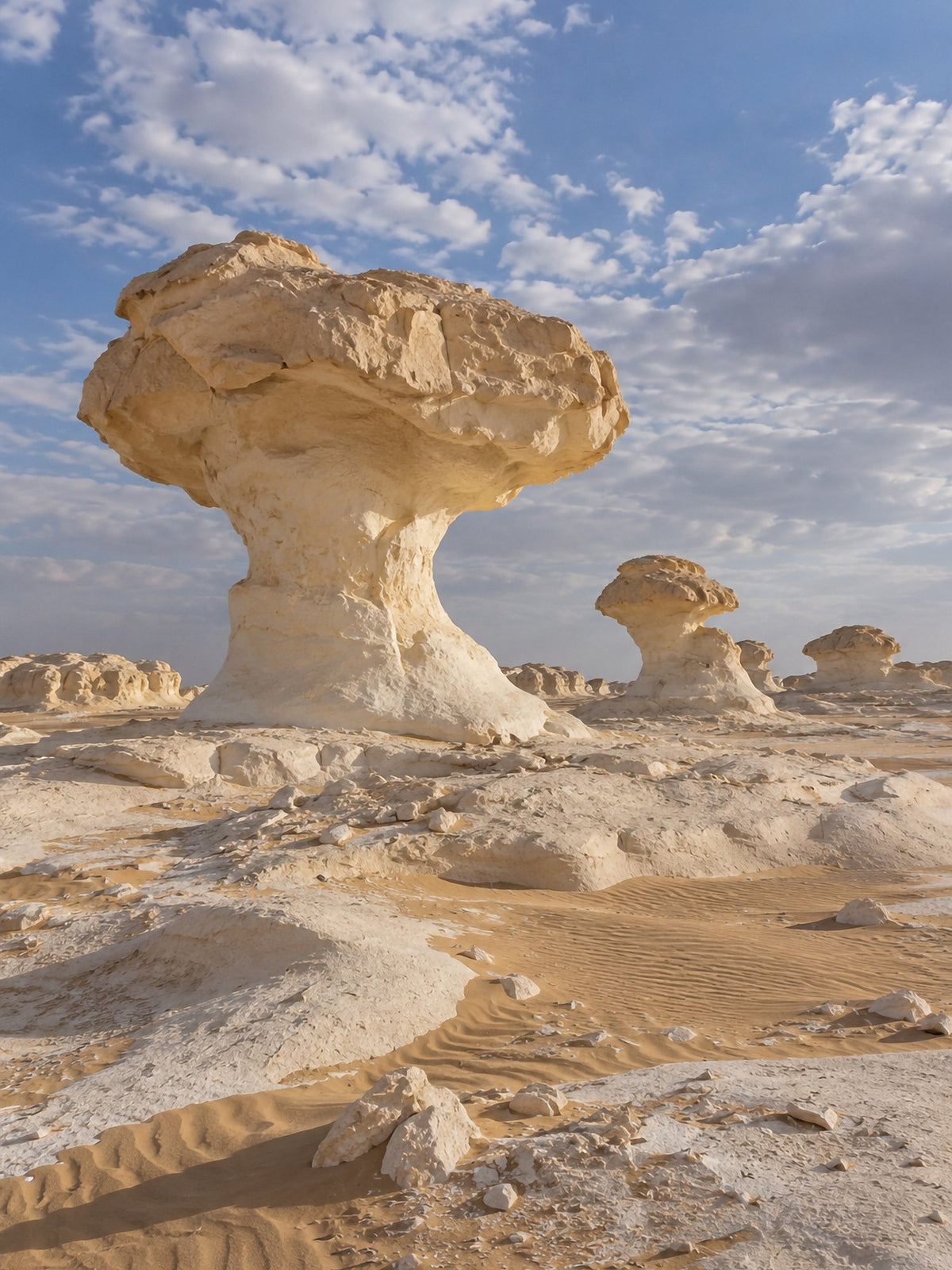 Poster encadré Desert Blanc, Egypte — photo 2