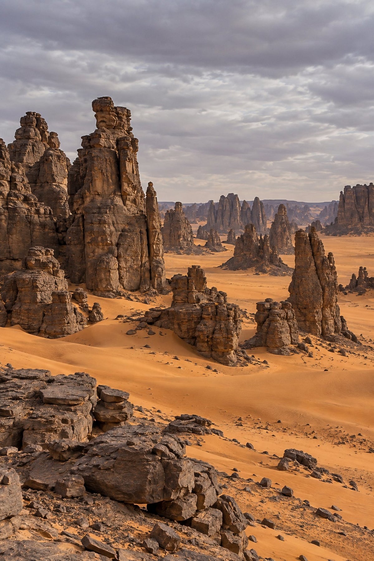 Poster encadré Tassili n'Ajjer, Algerie — photo 1