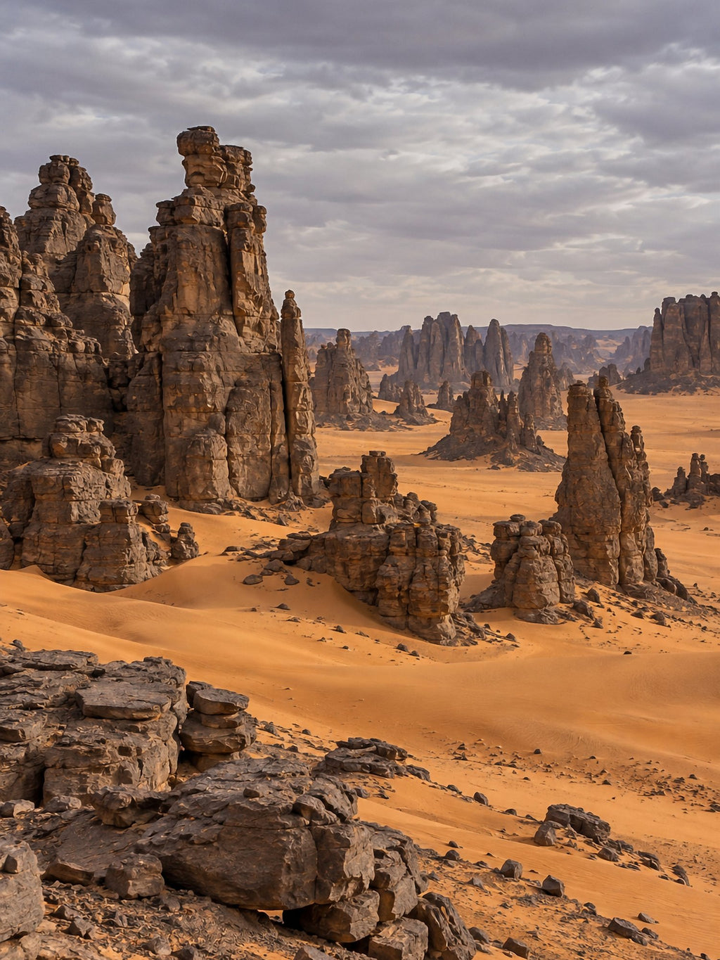 Poster encadré Tassili n'Ajjer, Algerie — photo 2