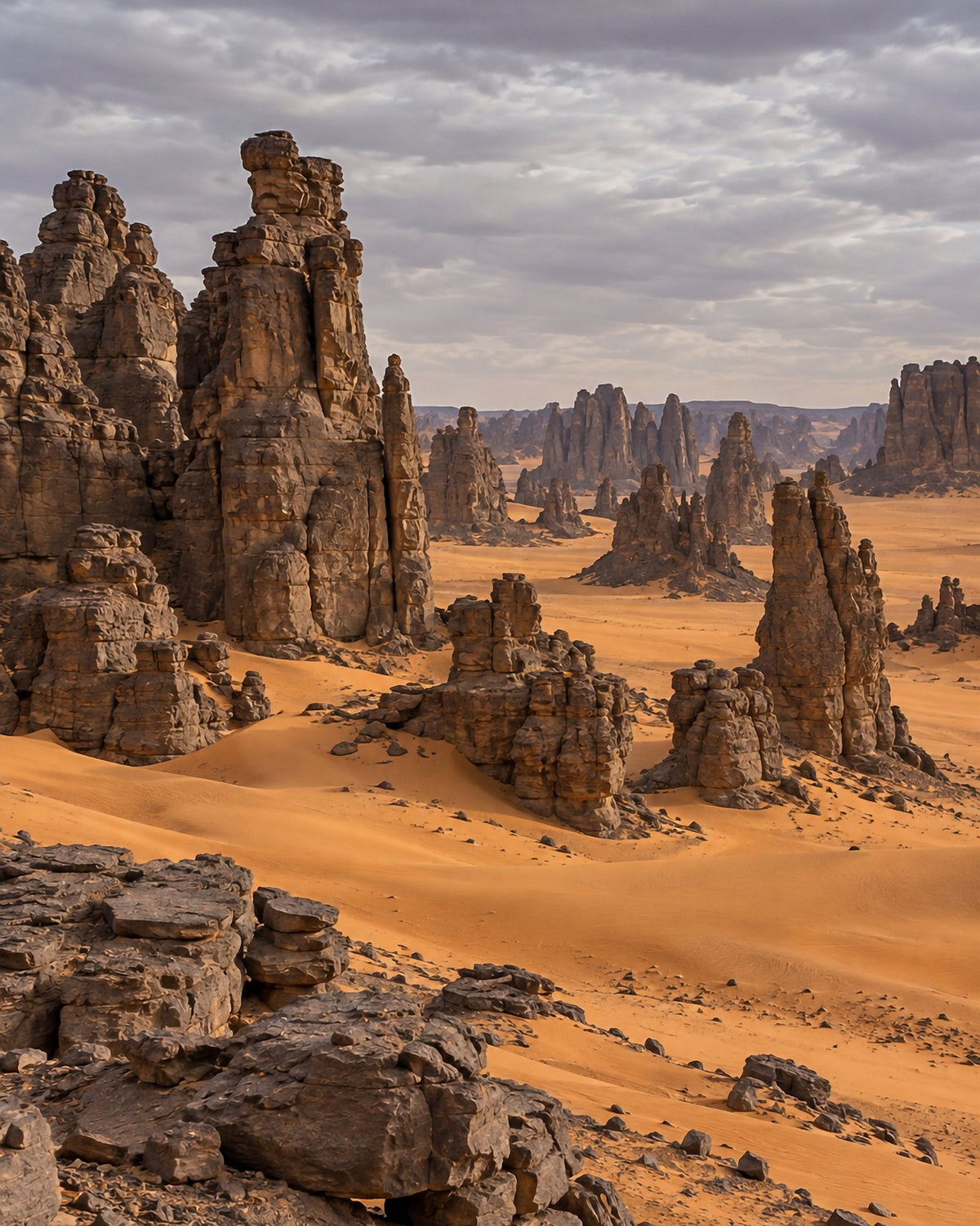 Poster encadré Tassili n'Ajjer, Algerie — photo 3