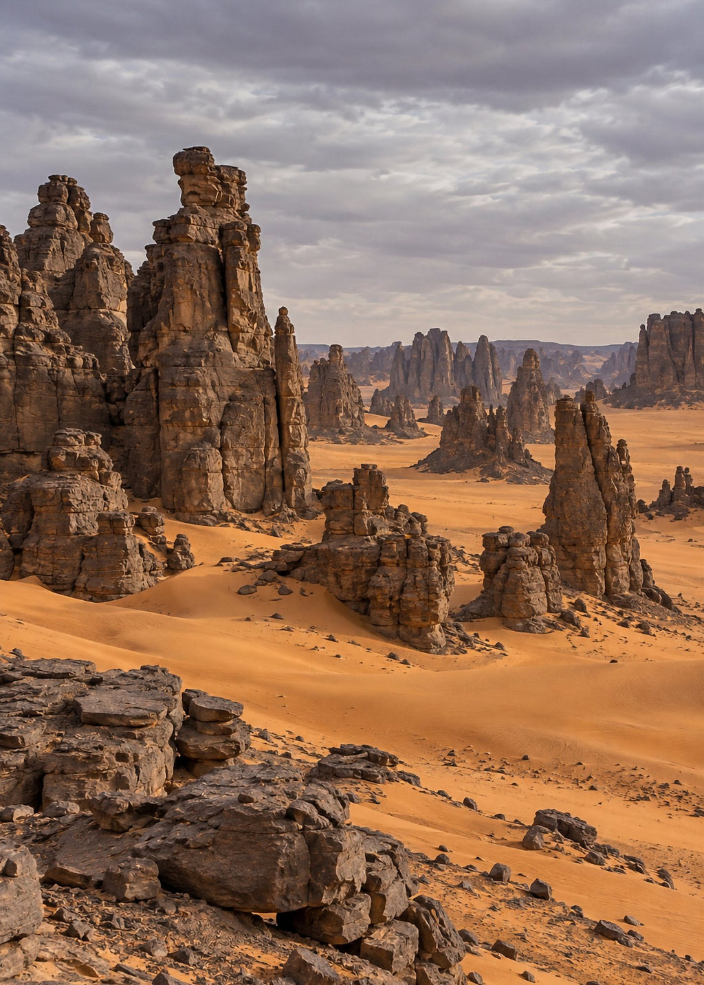 Poster encadré Tassili n'Ajjer, Algerie — photo 4