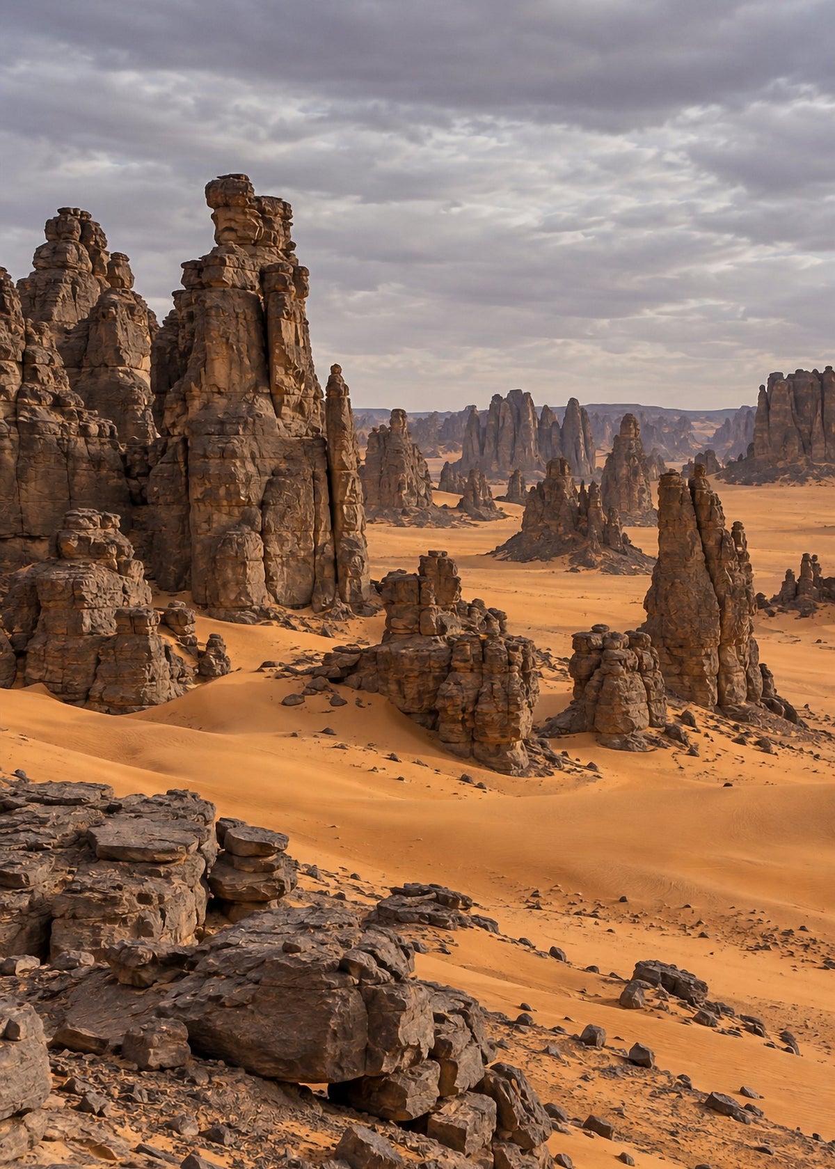 Poster encadré Tassili n'Ajjer, Algerie — photo 4