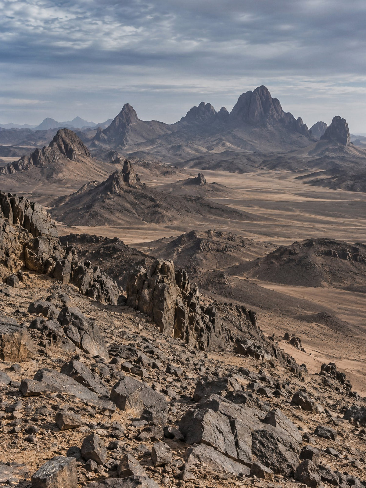 Poster encadré Massif du Hoggar, Algerie — photo 2