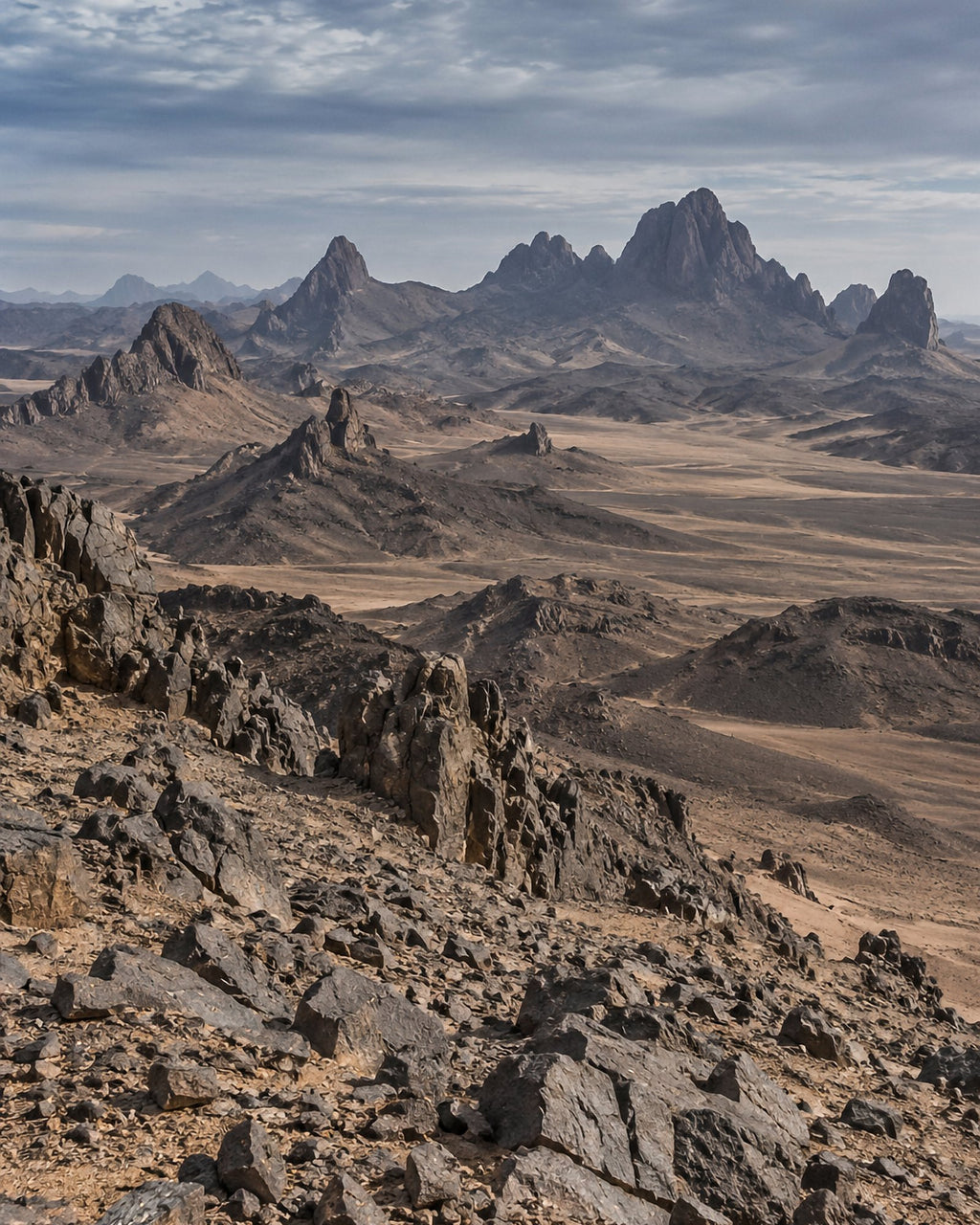 Poster encadré Massif du Hoggar, Algerie — photo 3