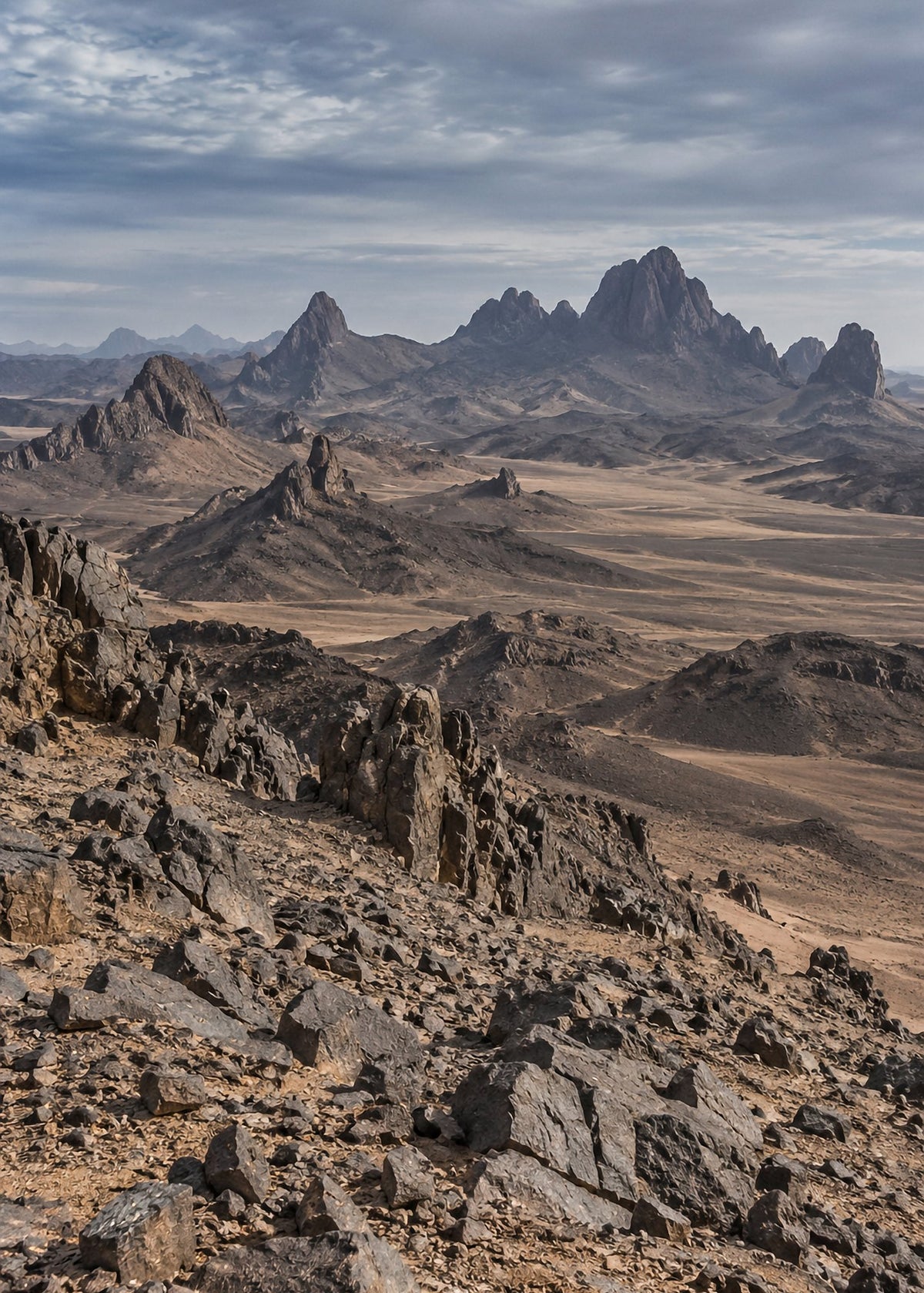 Poster encadré Massif du Hoggar, Algerie — photo 4