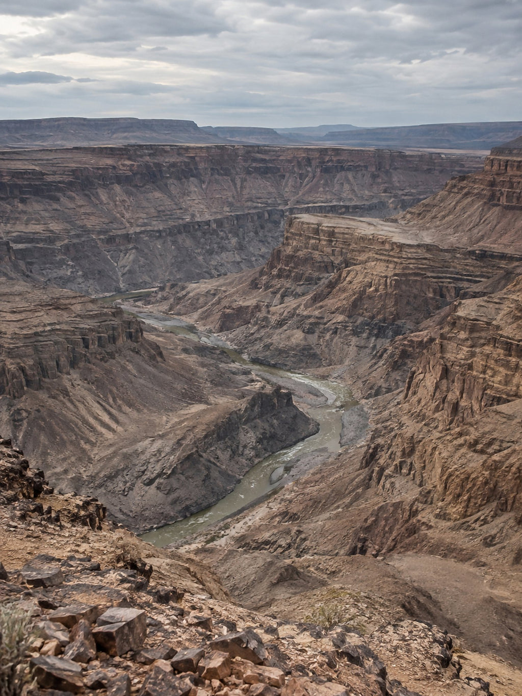 Poster encadré Fish River Canyon, Namibie — photo 2