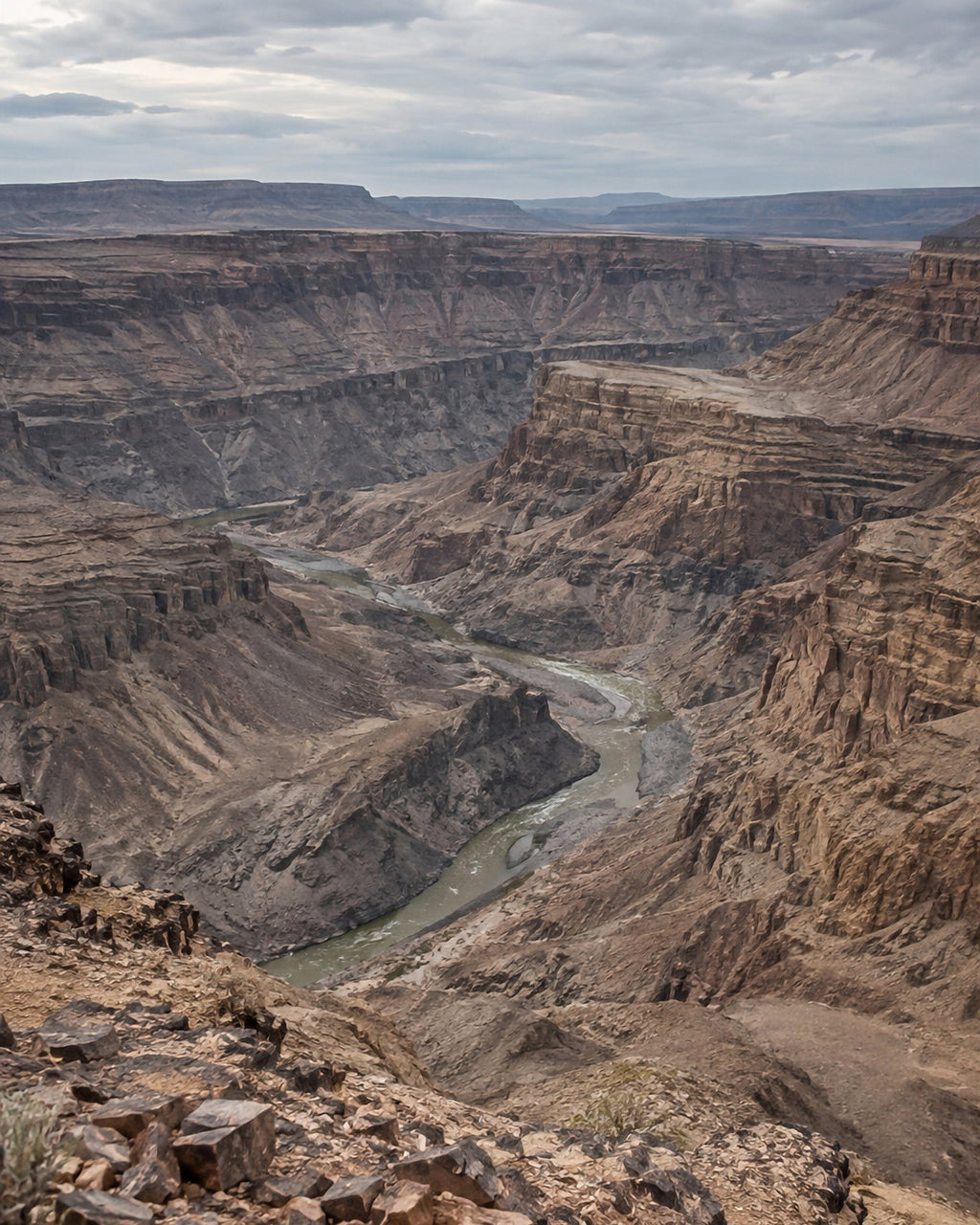 Poster encadré Fish River Canyon, Namibie — photo 3