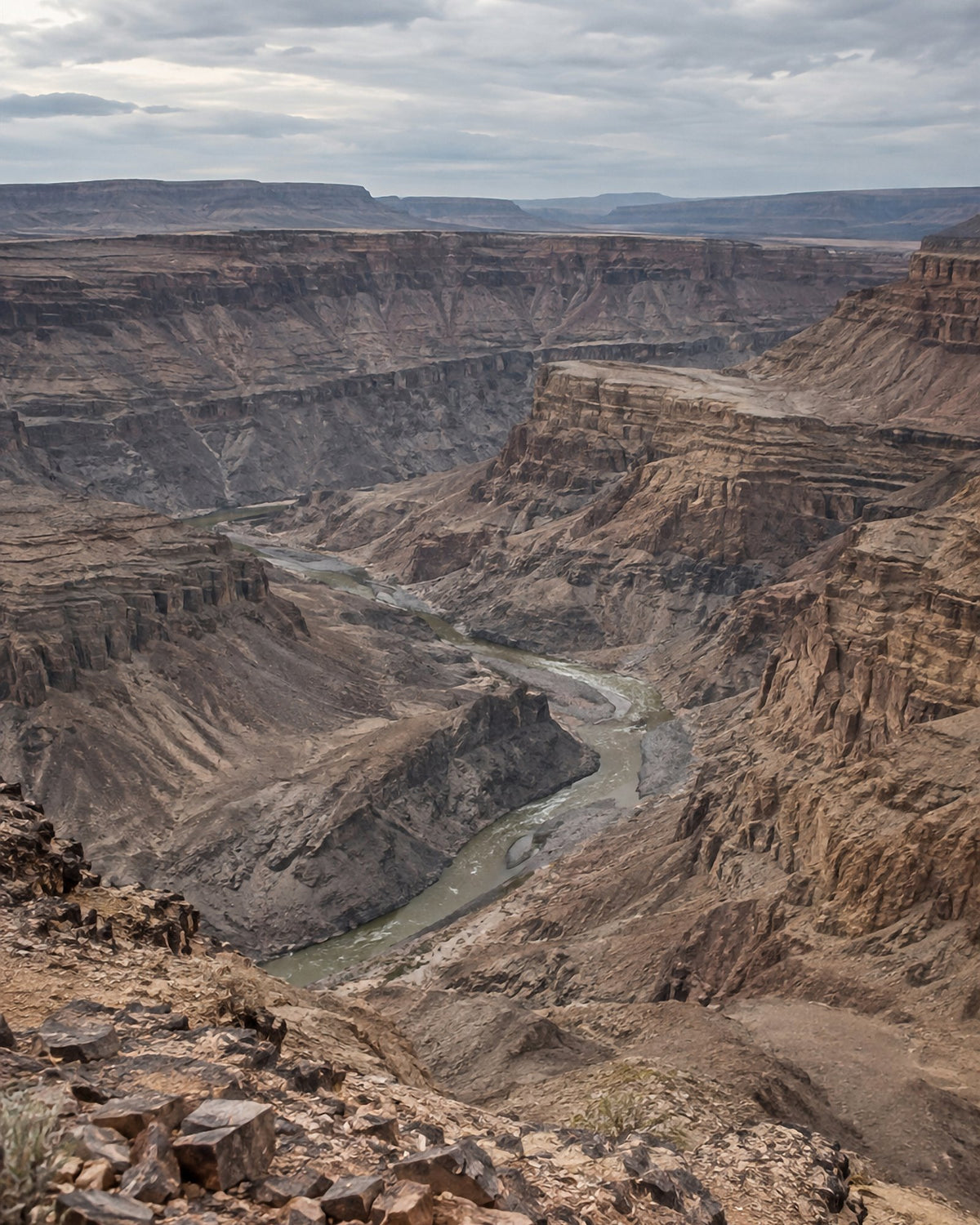 Poster encadré Fish River Canyon, Namibie — photo 3