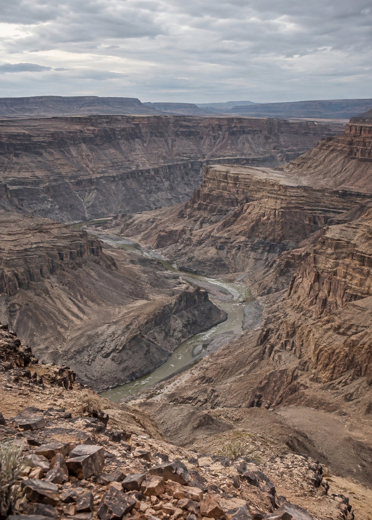 Poster encadré Fish River Canyon, Namibie — photo 4