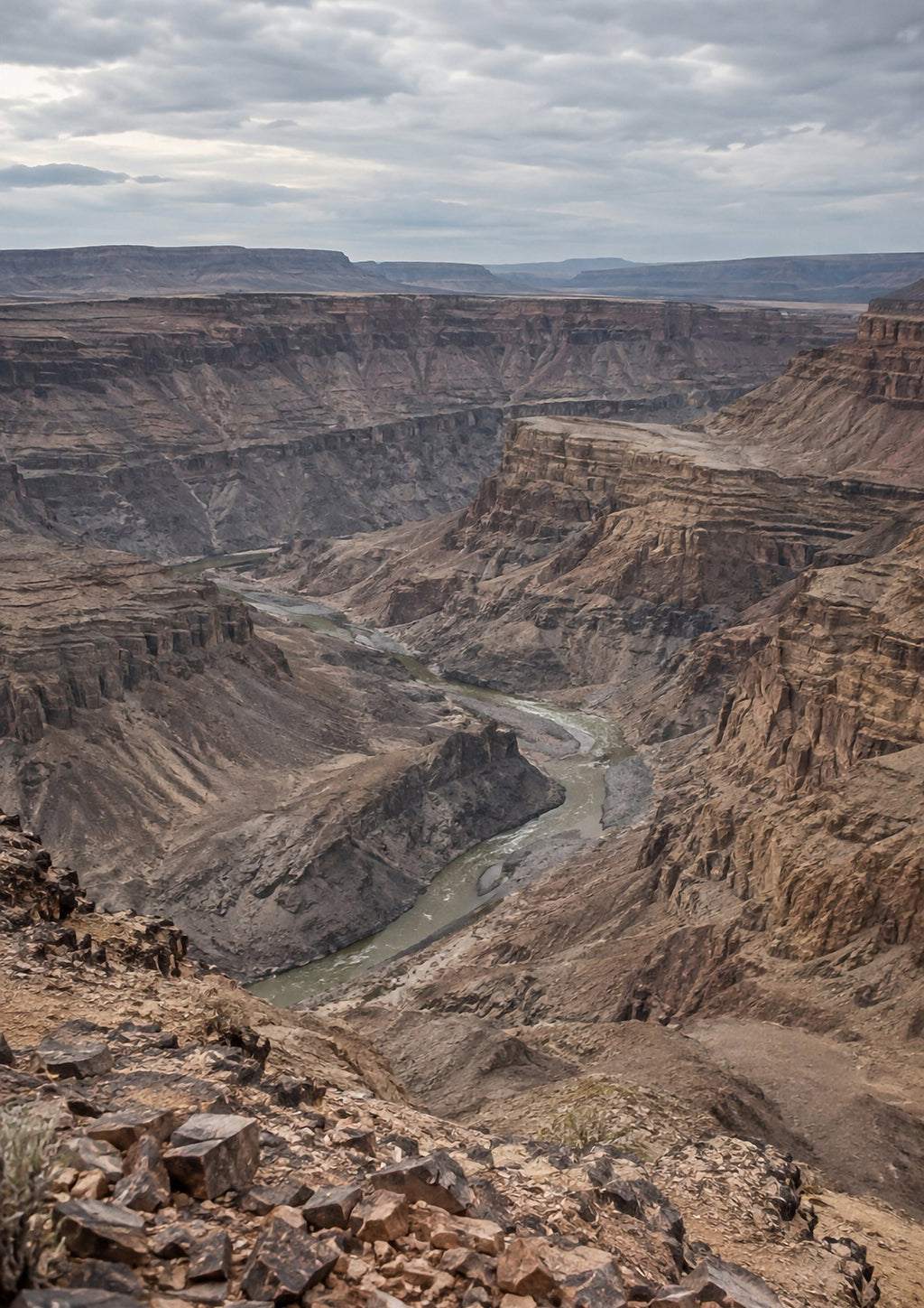 Poster encadré Fish River Canyon, Namibie — photo 5