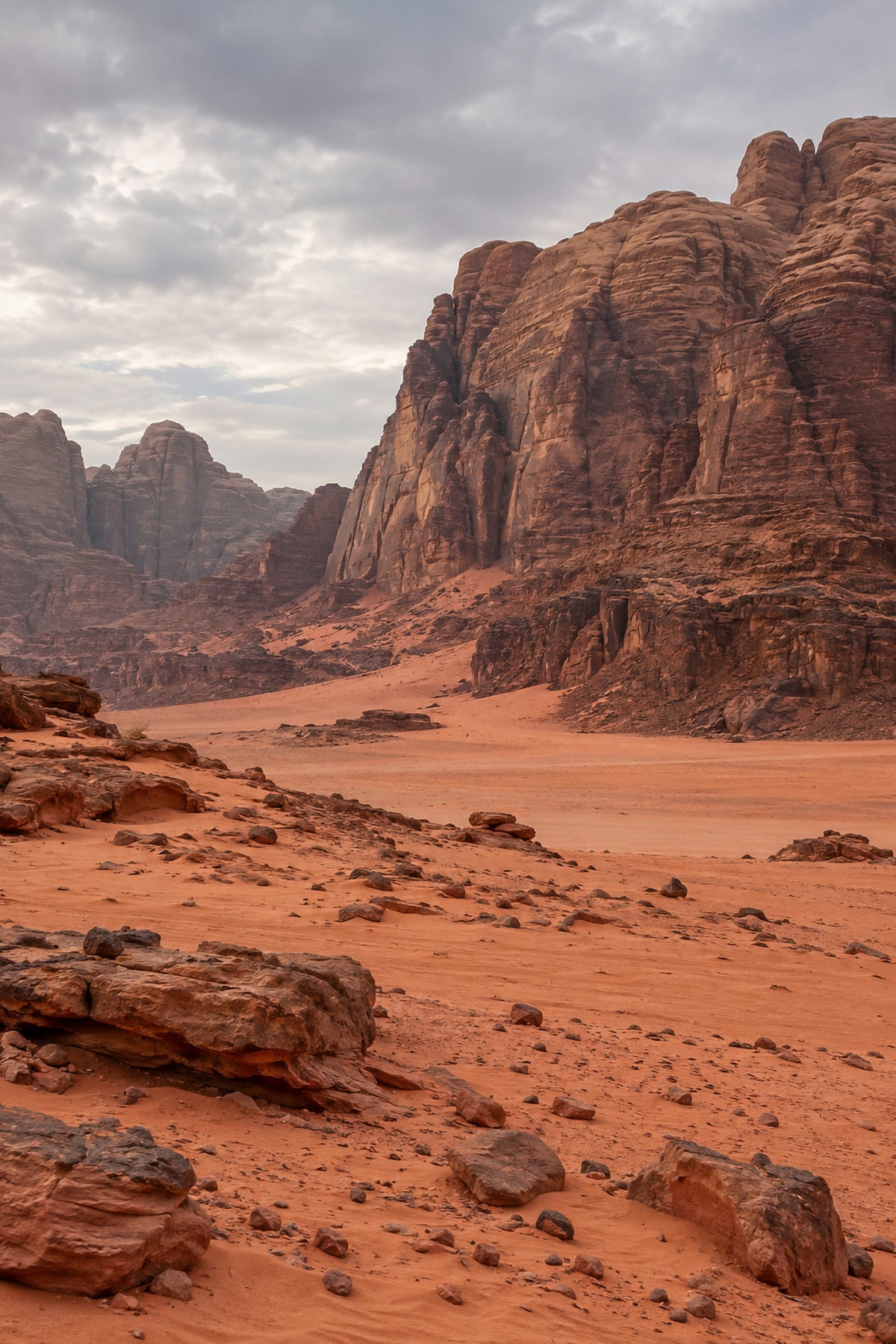 Affiche nature Wadi Rum, Jordanie — aperçu
