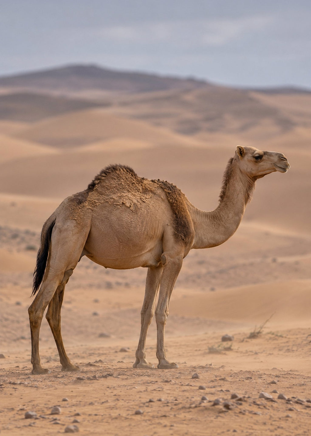 Poster encadré Dromadaire dans les dunes — photo 4