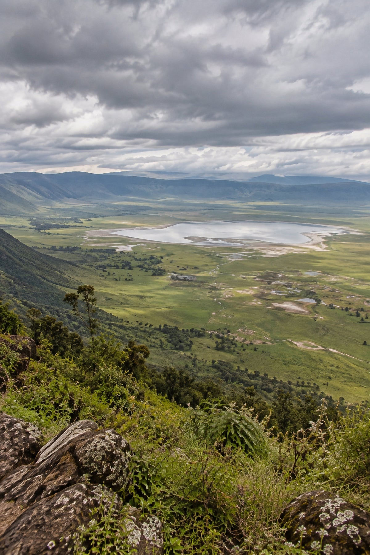 Affiche nature Cratère du Ngorongoro, Tanzanie — aperçu