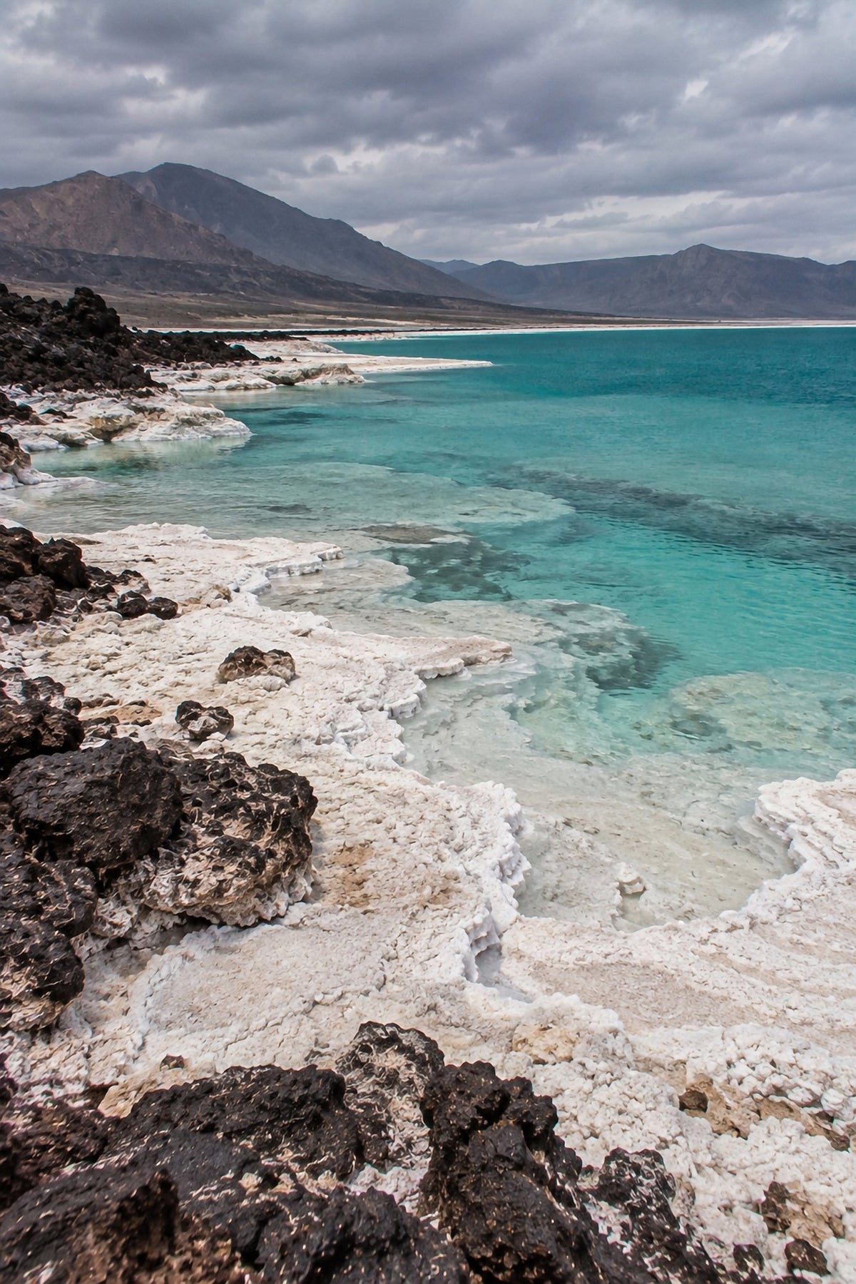 Poster encadré Lac Assal, Djibouti — photo 1