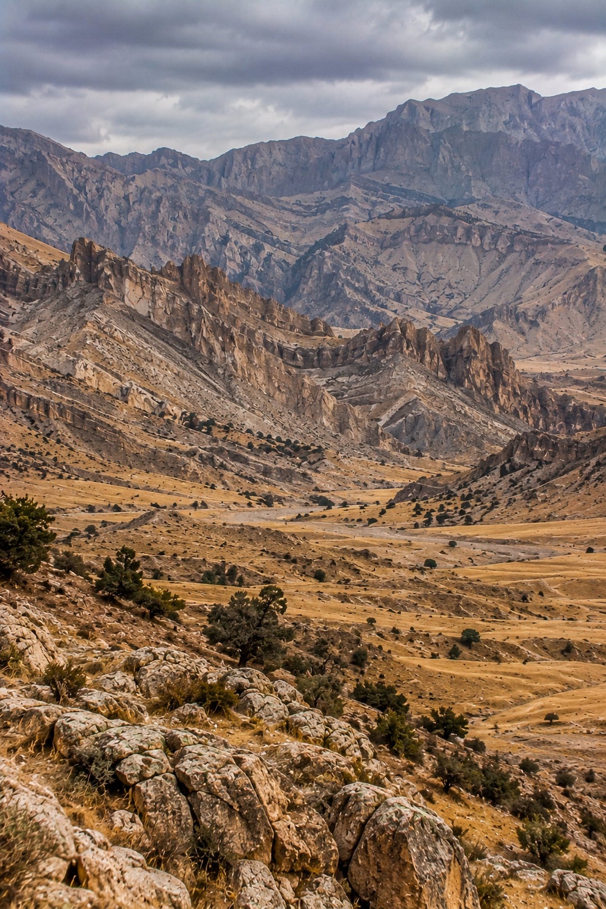 Poster encadré Monts Zagros — photo 1