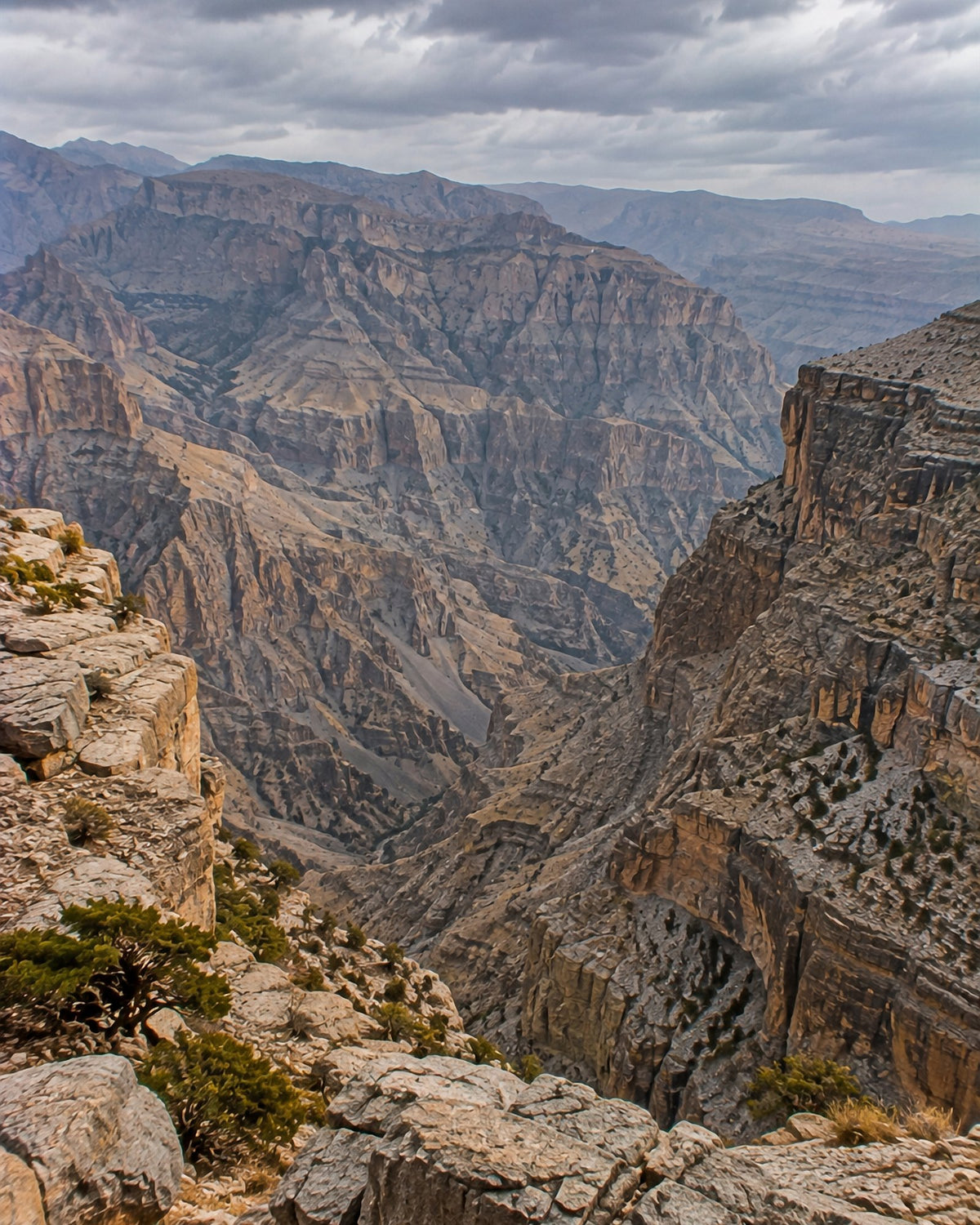Poster encadré Jebel Shams, Oman — photo 3