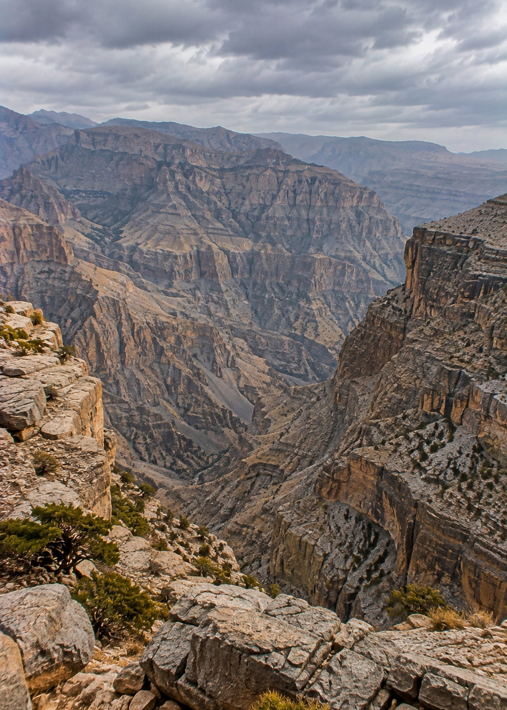 Poster encadré Jebel Shams, Oman — photo 4