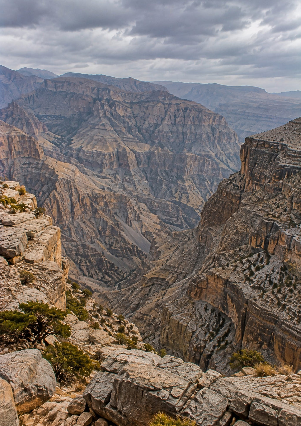 Poster encadré Jebel Shams, Oman — photo 5