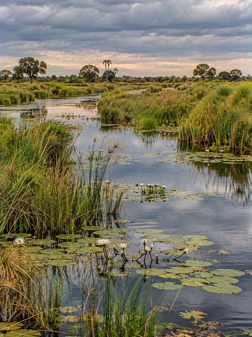 Poster encadré Delta de l'Okavango — photo 2