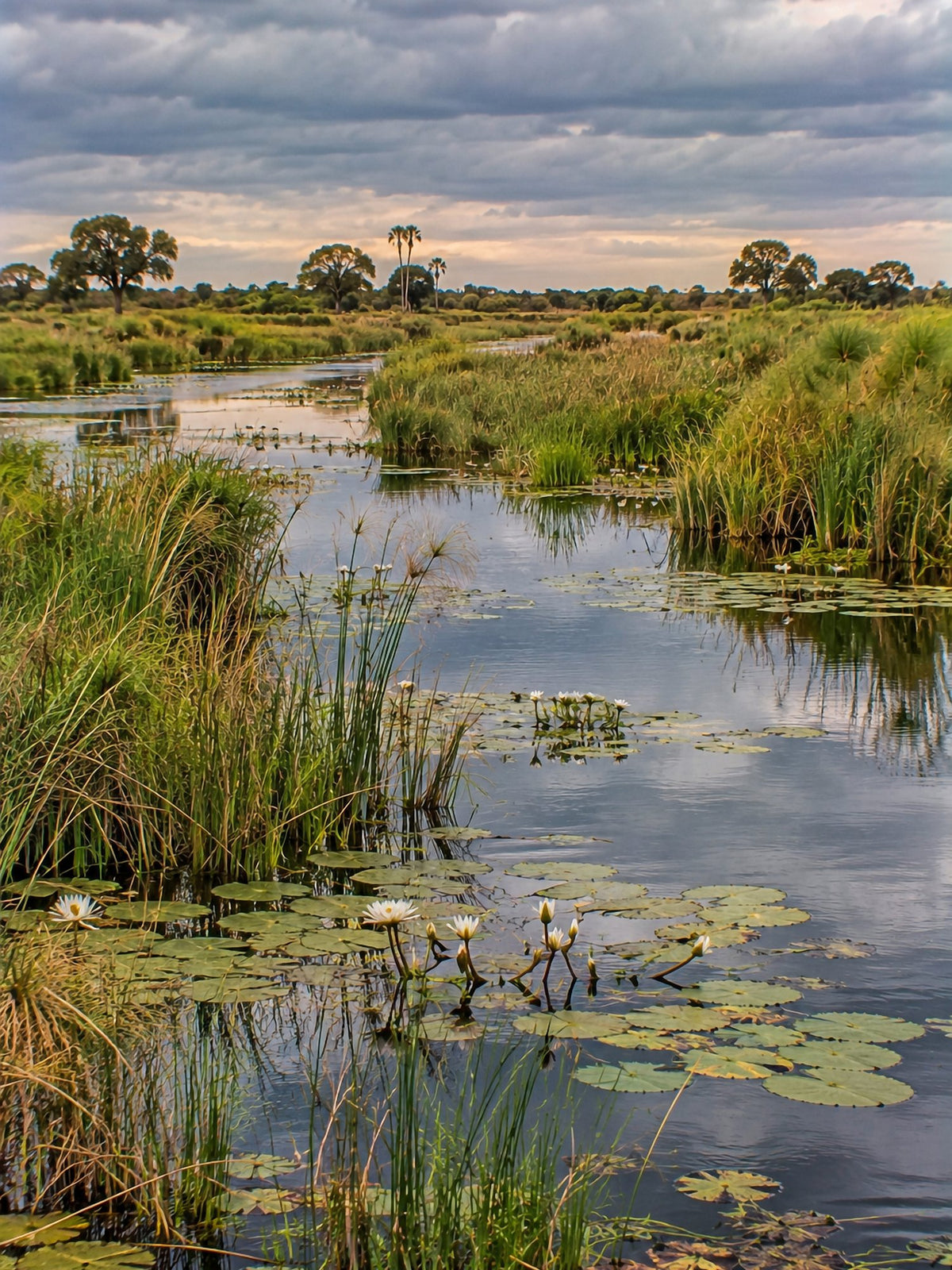 Poster encadré Delta de l'Okavango — photo 2