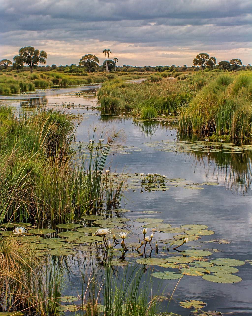 Poster encadré Delta de l'Okavango — photo 3
