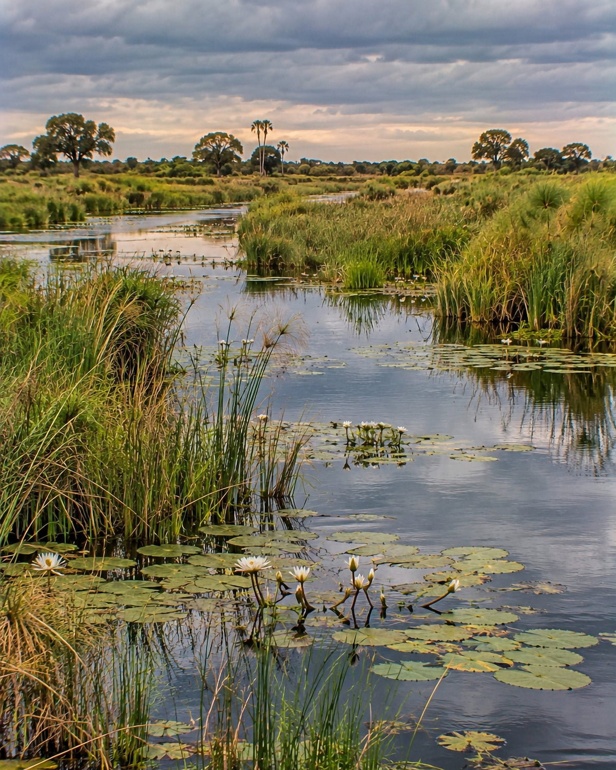 Poster encadré Delta de l'Okavango — photo 3