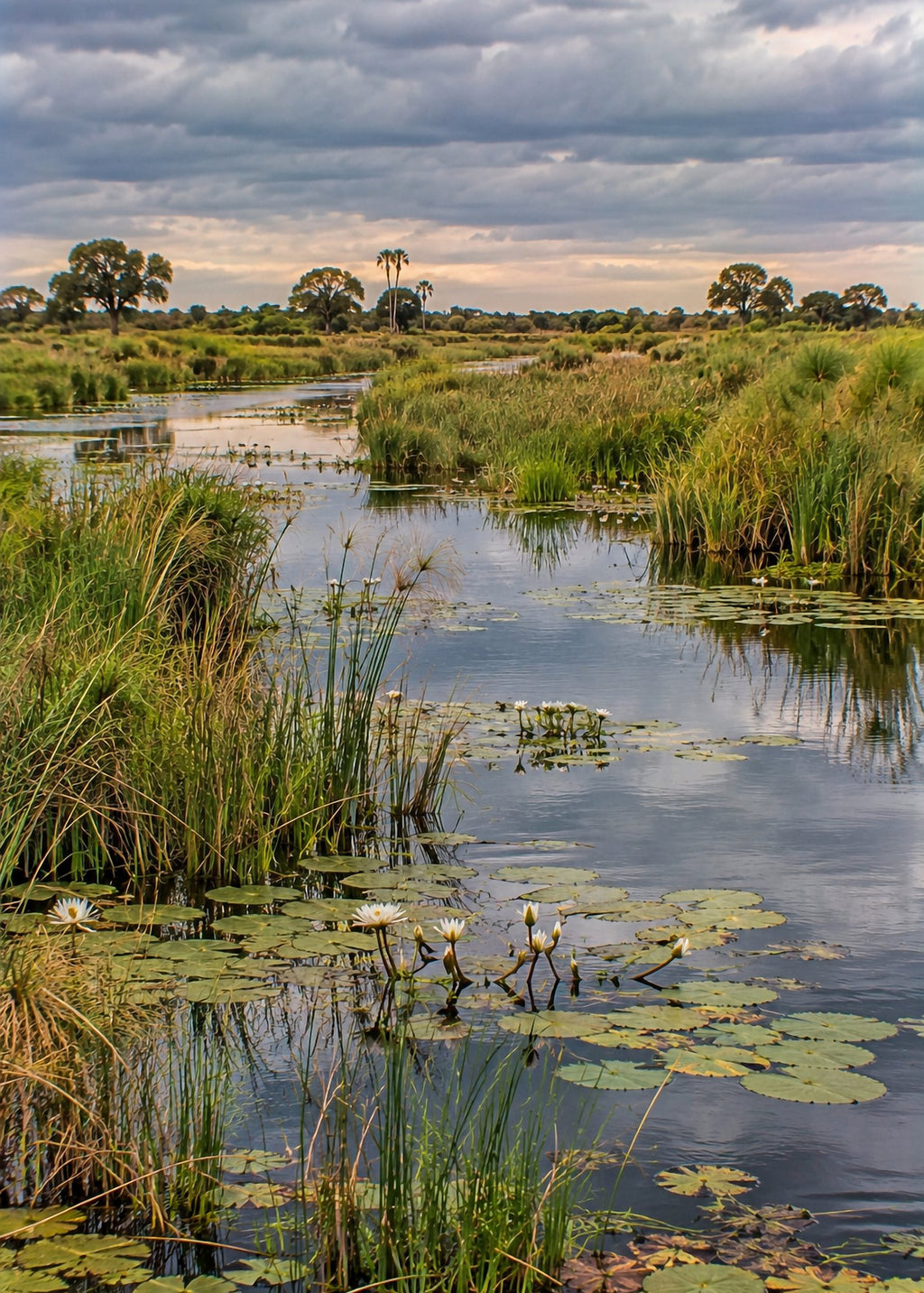 Poster encadré Delta de l'Okavango — photo 4