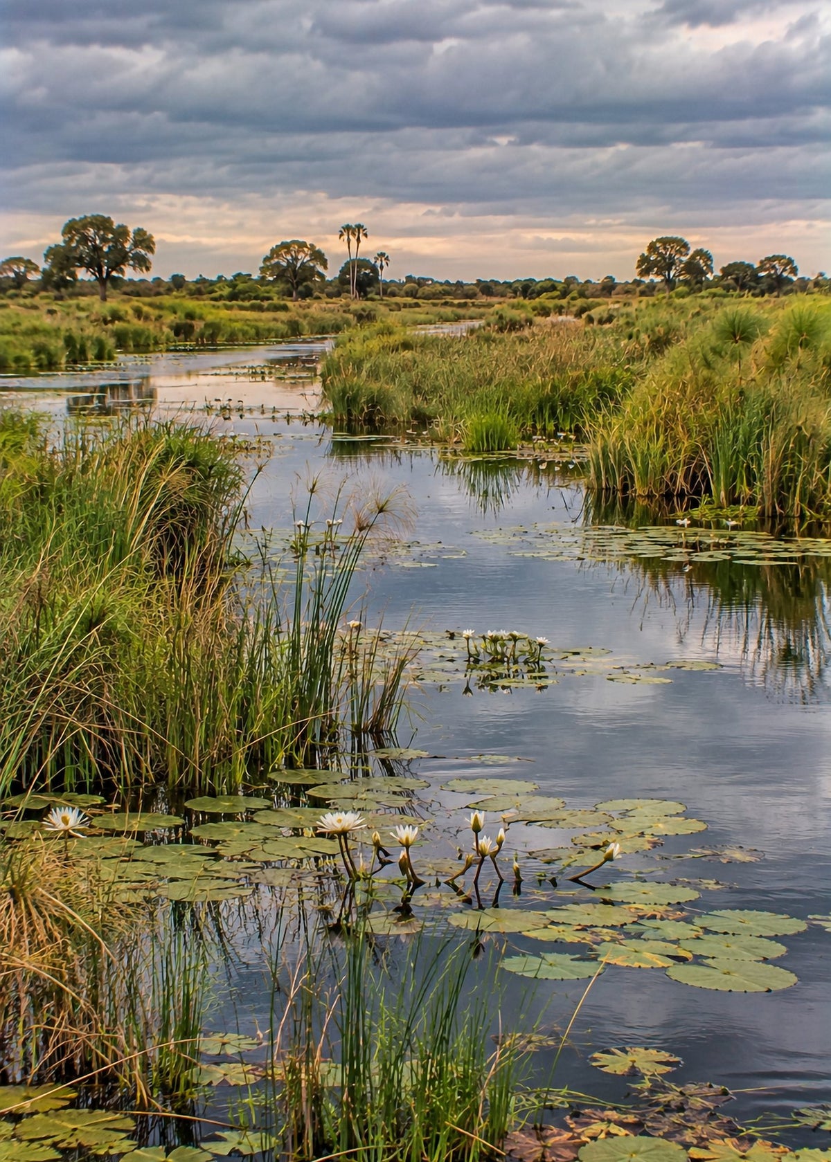 Poster encadré Delta de l'Okavango — photo 4