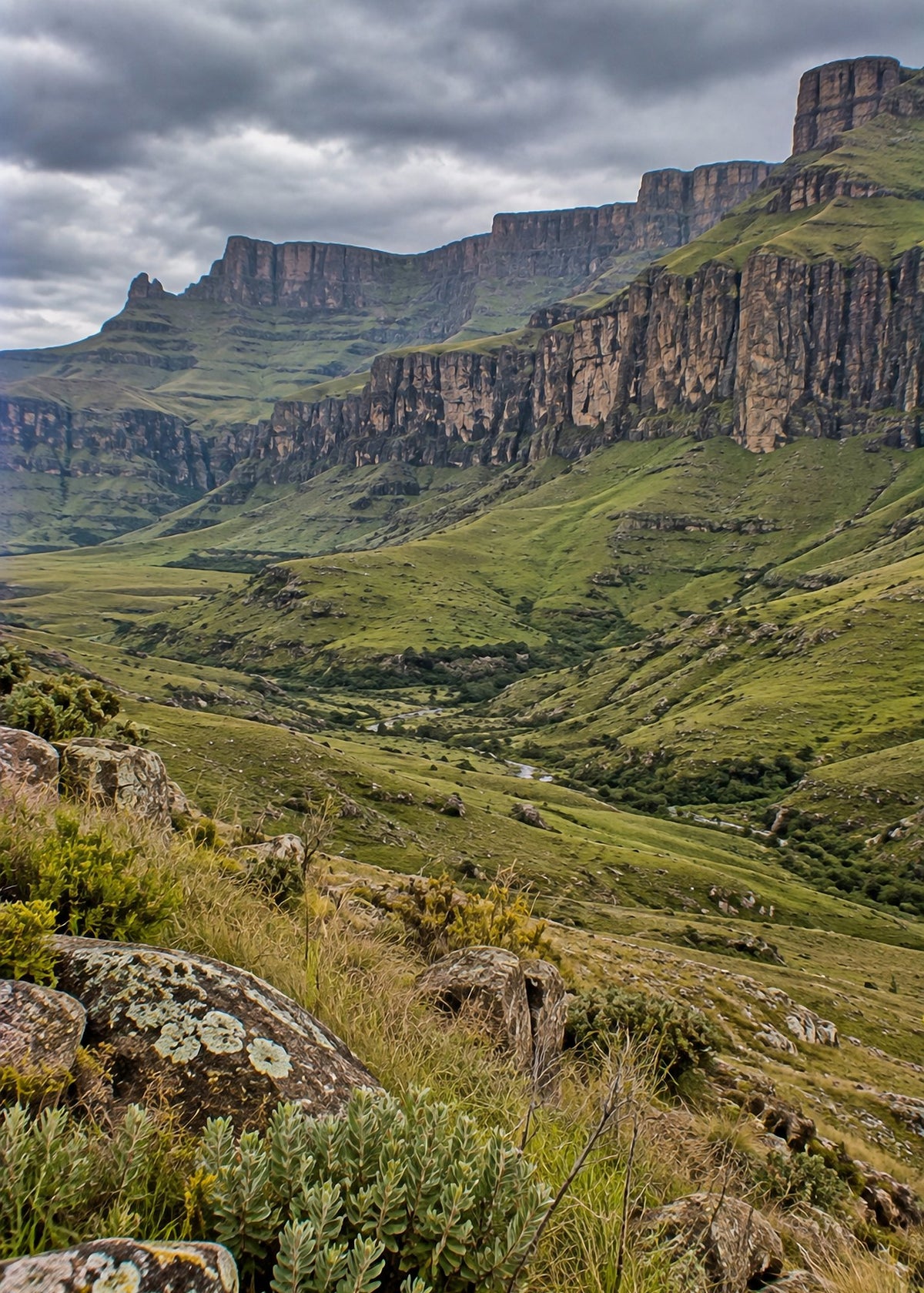 Poster encadré Drakensberg, Afrique du Sud — photo 4