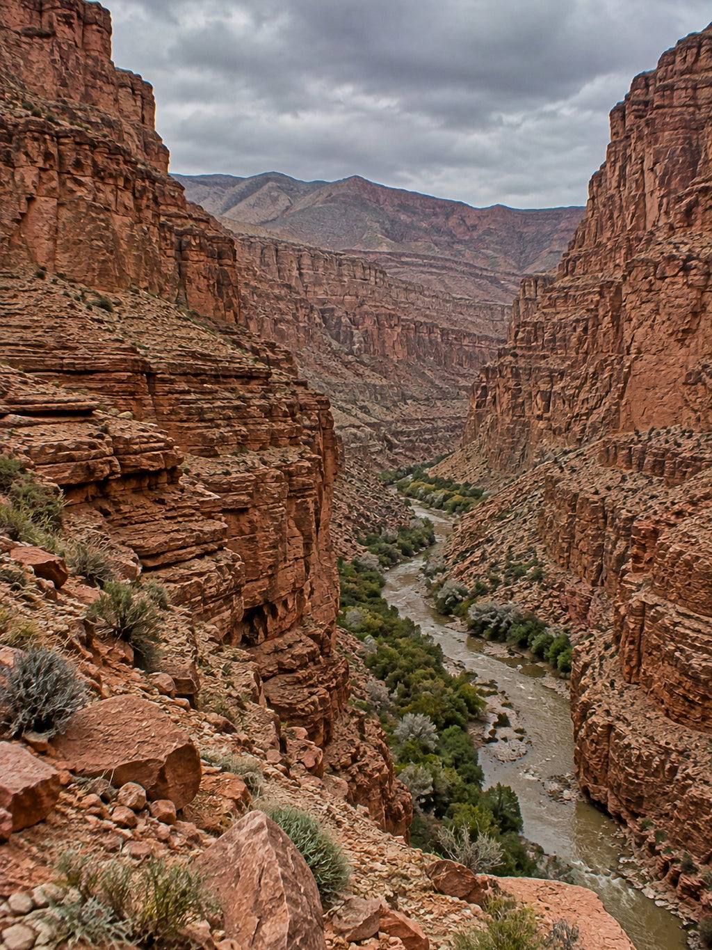 Poster encadré Gorges du Dades, Maroc — photo 2