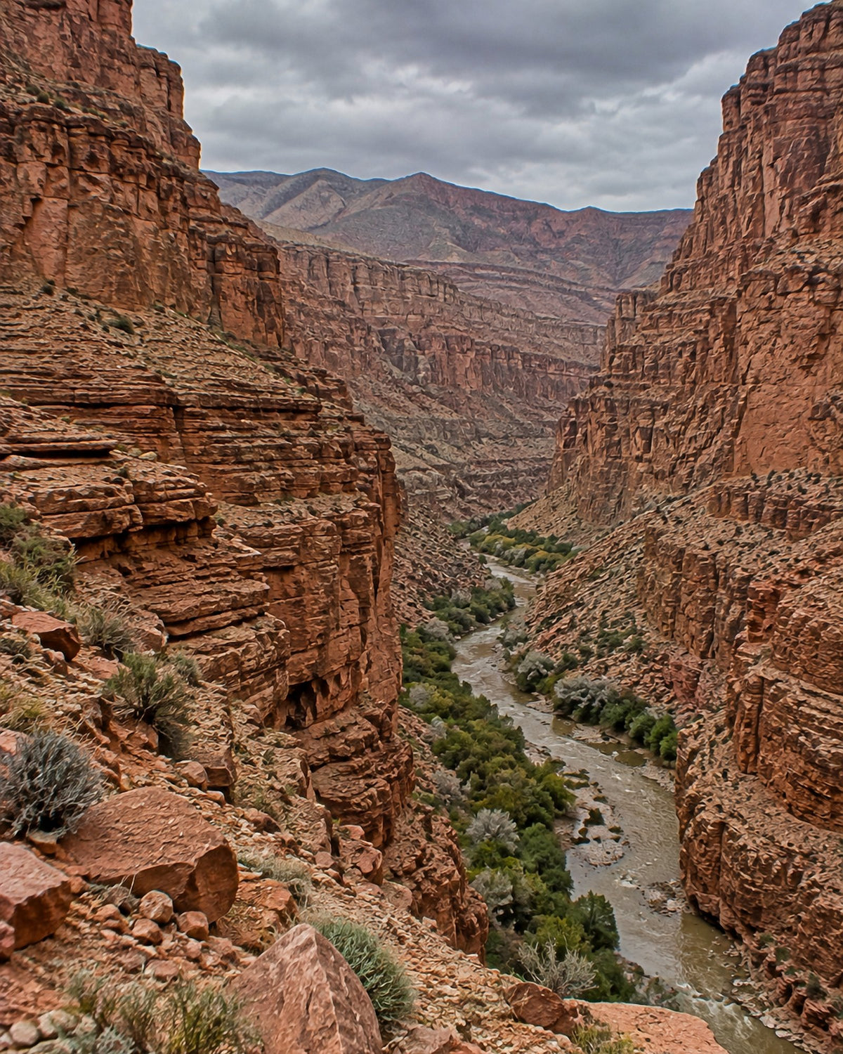 Poster encadré Gorges du Dades, Maroc — photo 3