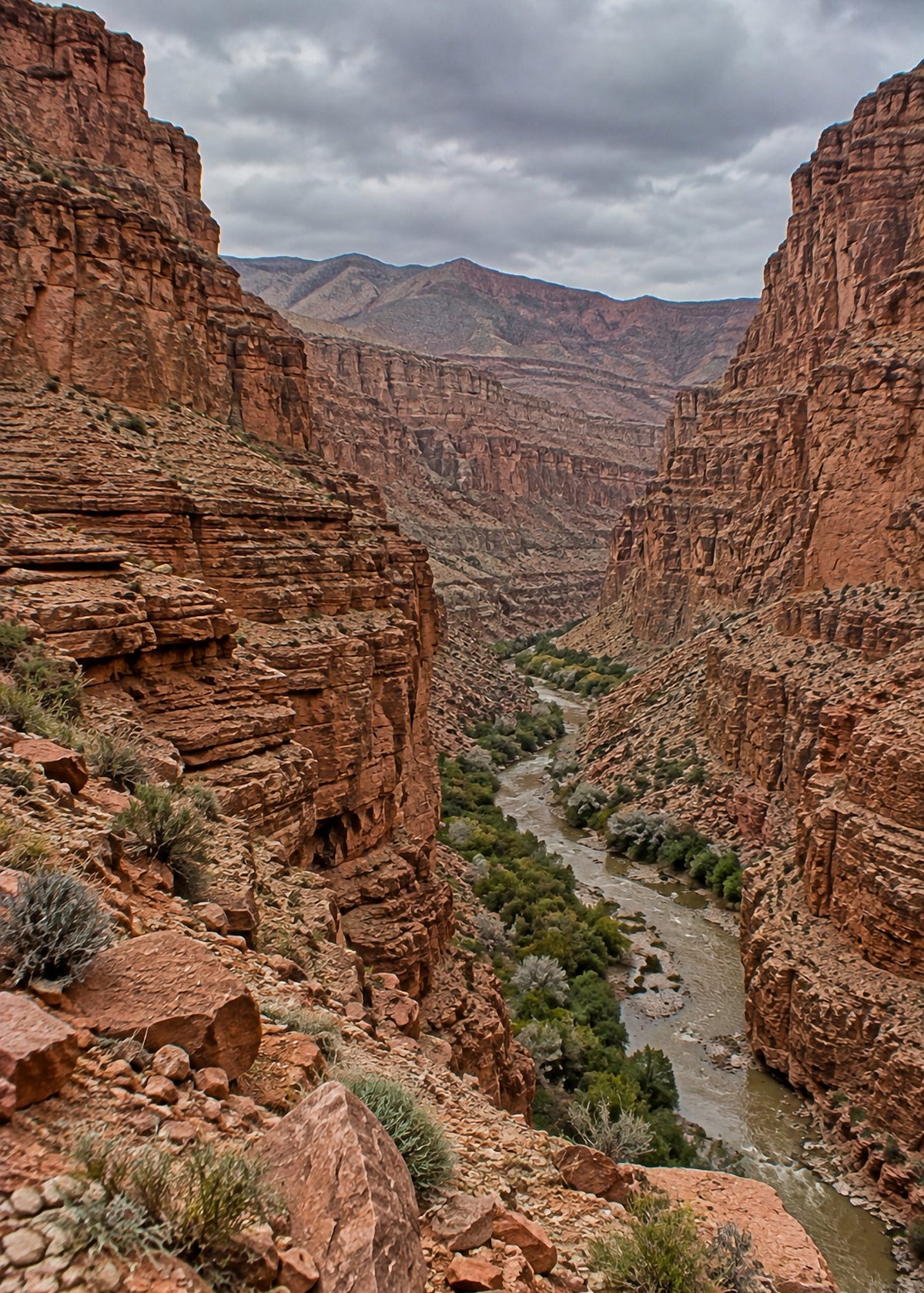 Poster encadré Gorges du Dades, Maroc — photo 4
