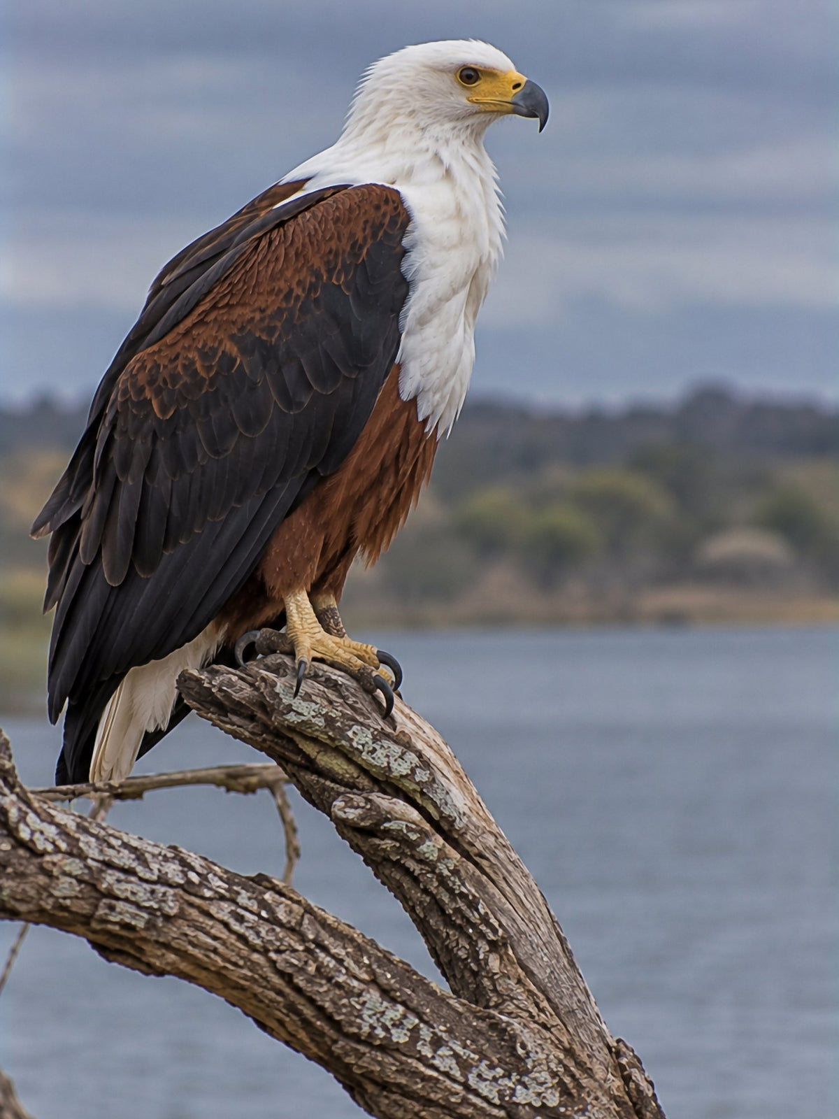 Poster encadré Aigle pecheur d'Afrique — photo 2