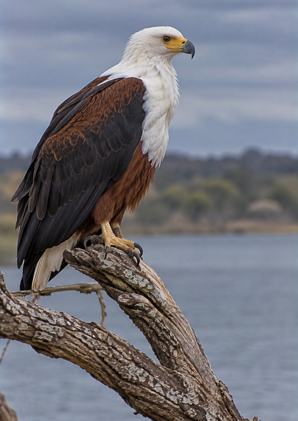 Poster encadré Aigle pecheur d'Afrique — photo 5