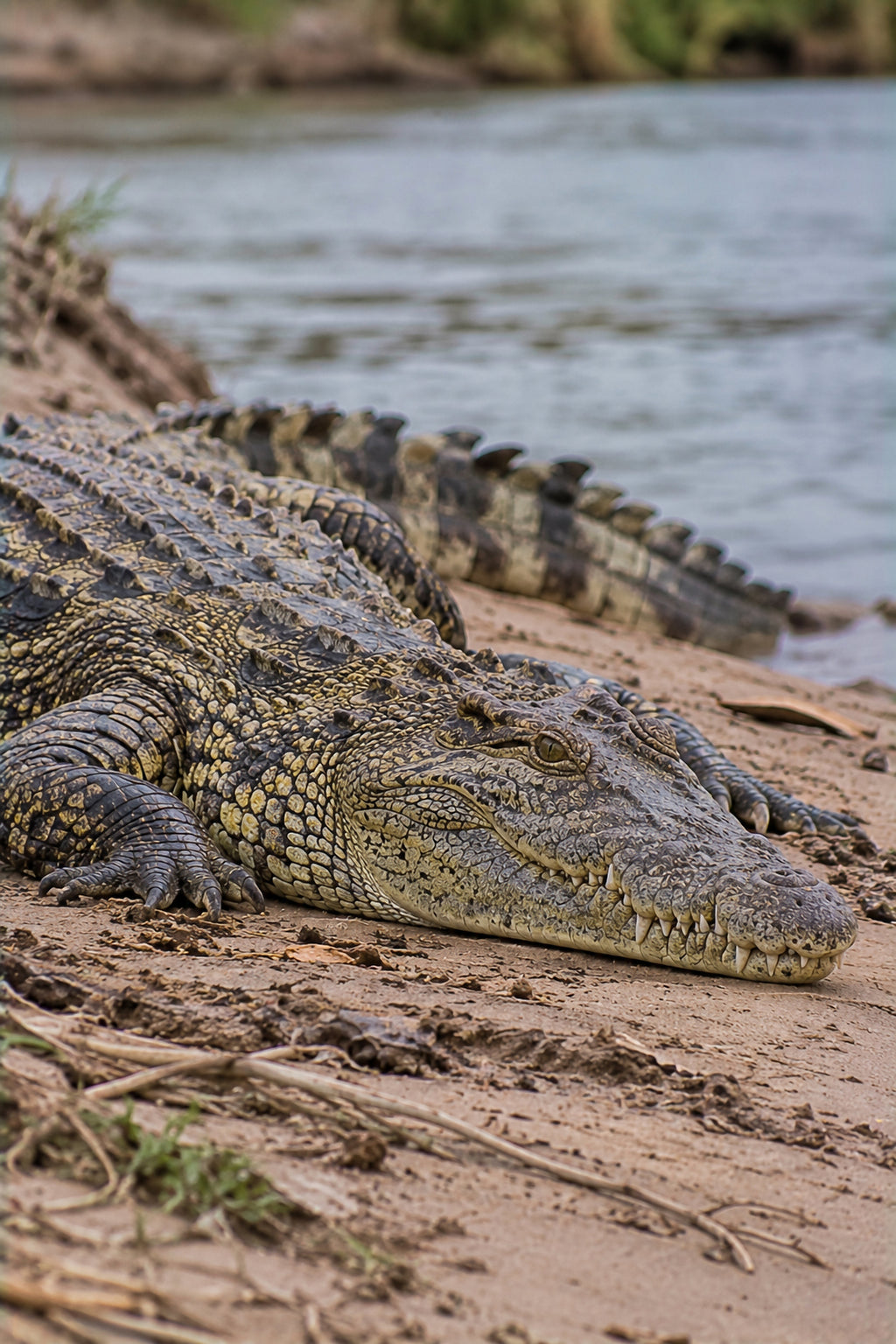 Affiche animaux sauvages Crocodile du Nil — aperçu