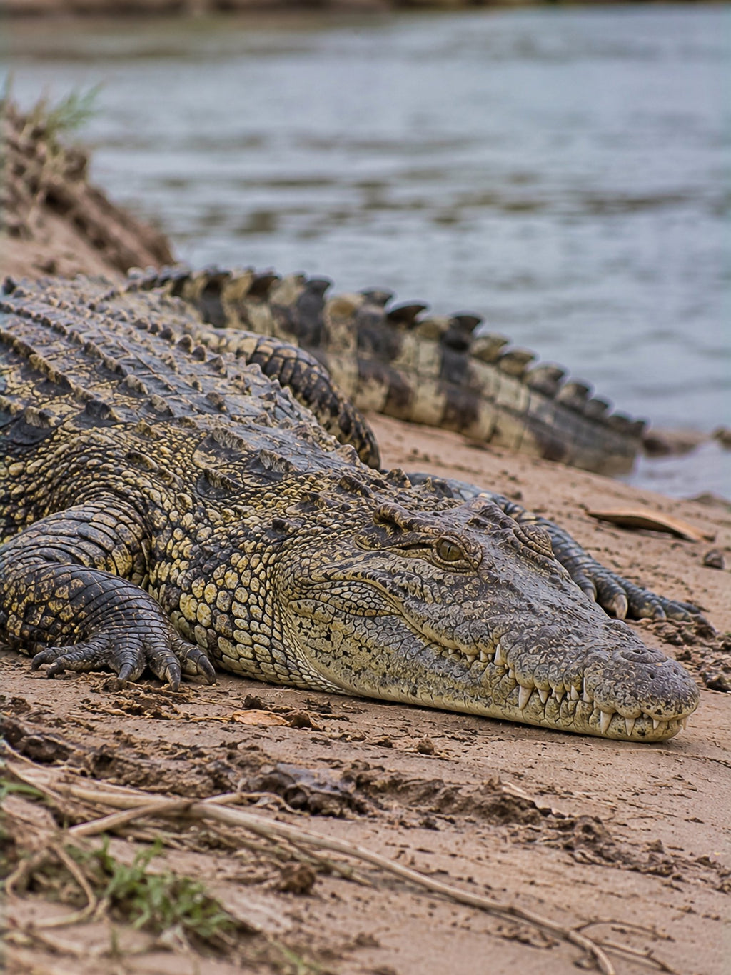 Poster encadré Crocodile du Nil — photo 2