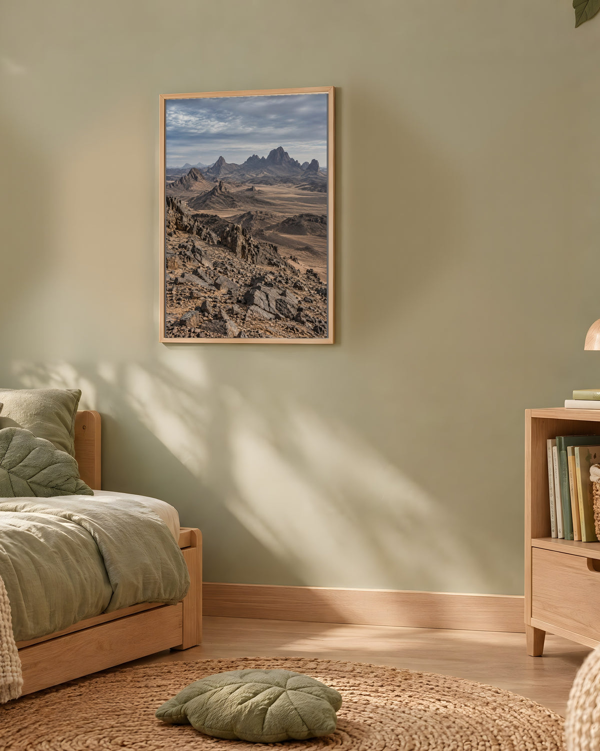 Poster Massif du Hoggar Algérie à Imprimer - Affiche Nature - Décoration Murale - Téléchargement Numérique