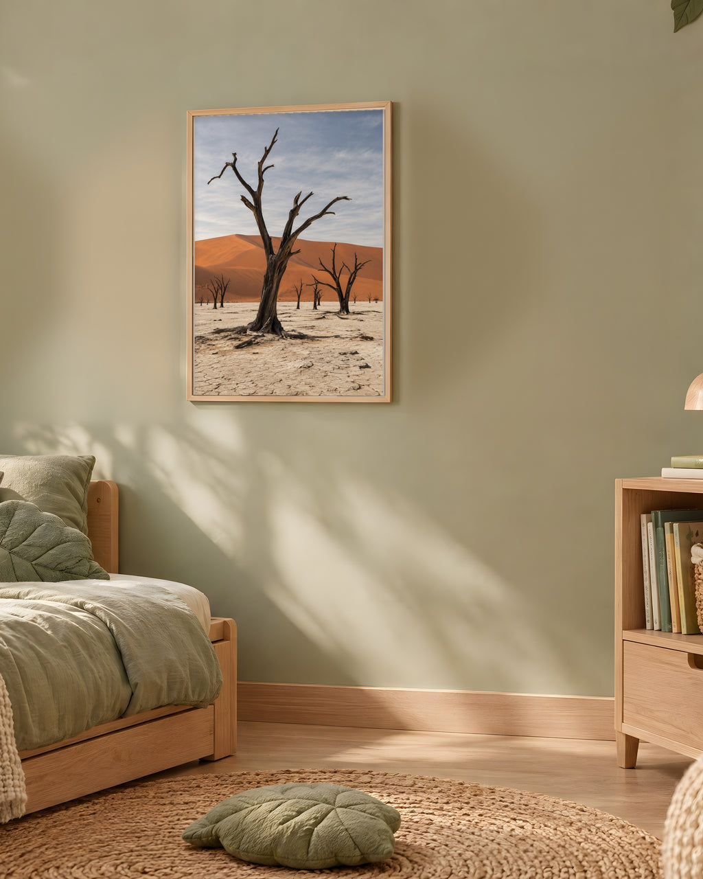 Poster Deadvlei Namibie à Imprimer - Affiche Nature - Décoration Murale - Téléchargement Numérique