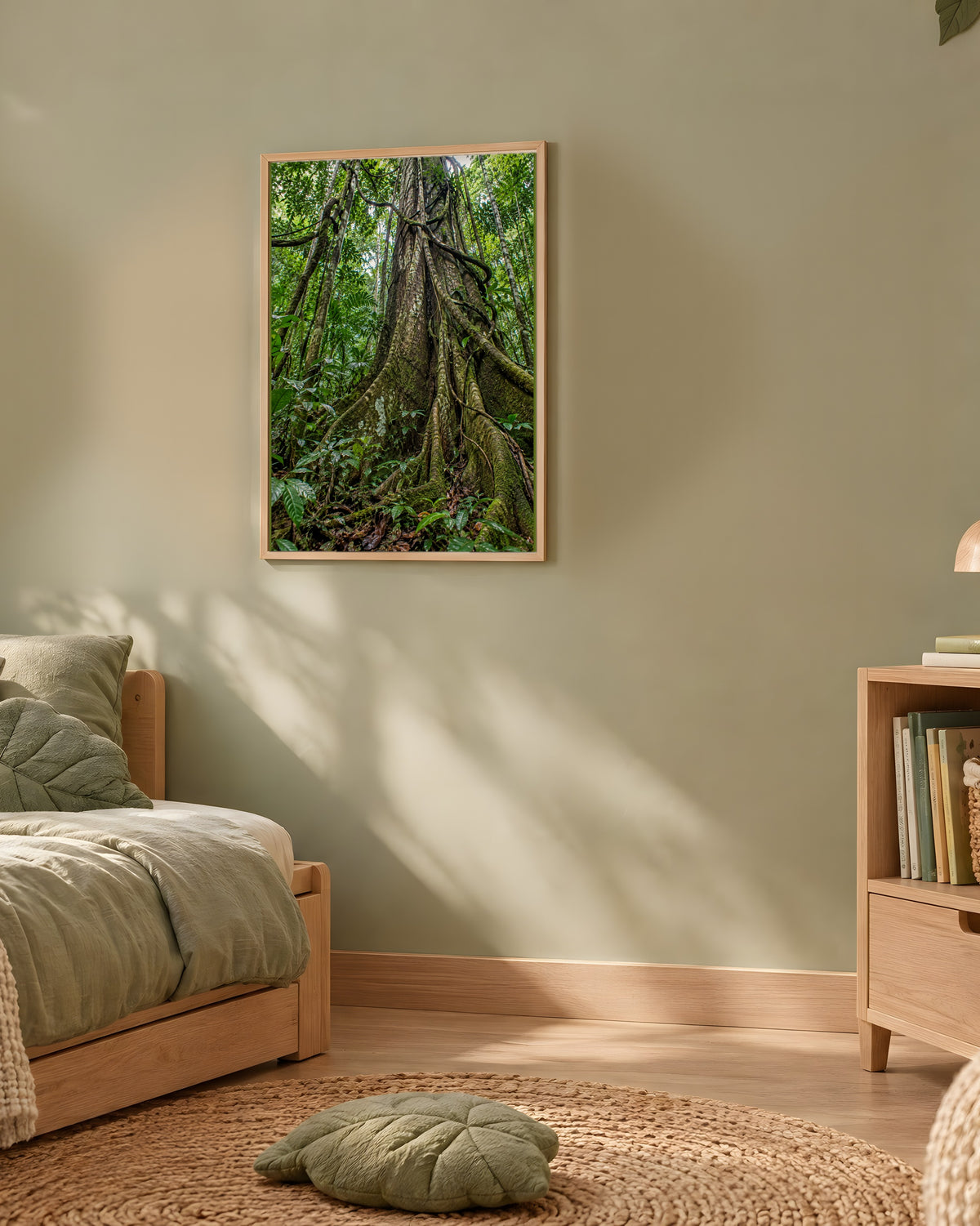 Poster Forêt équatoriale à Imprimer - Affiche Nature - Décoration Murale - Téléchargement Numérique