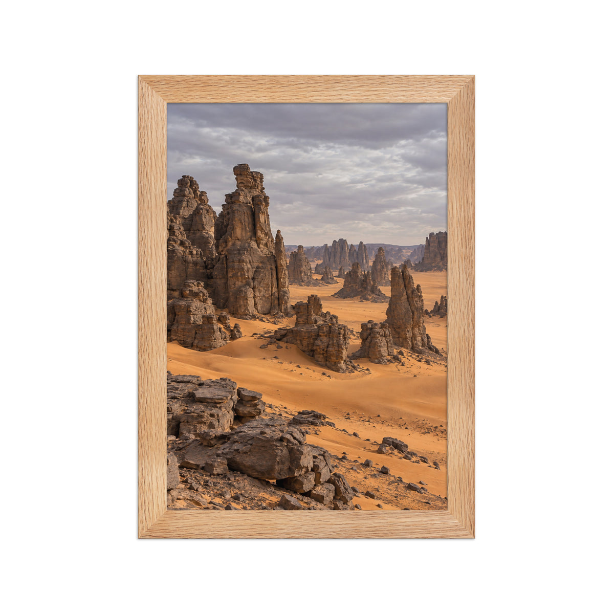 Poster encadré chêne Tassili n'Ajjer Algérie - aperçu 1