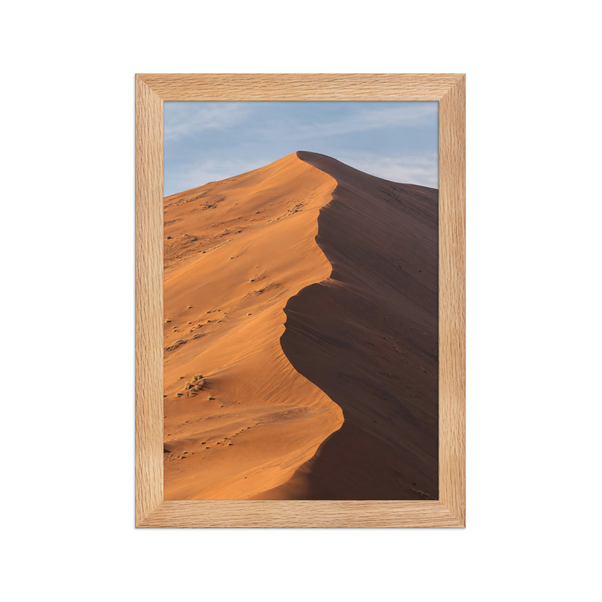 Poster encadré chêne Dune de Sossusvlei Namibie - aperçu 1