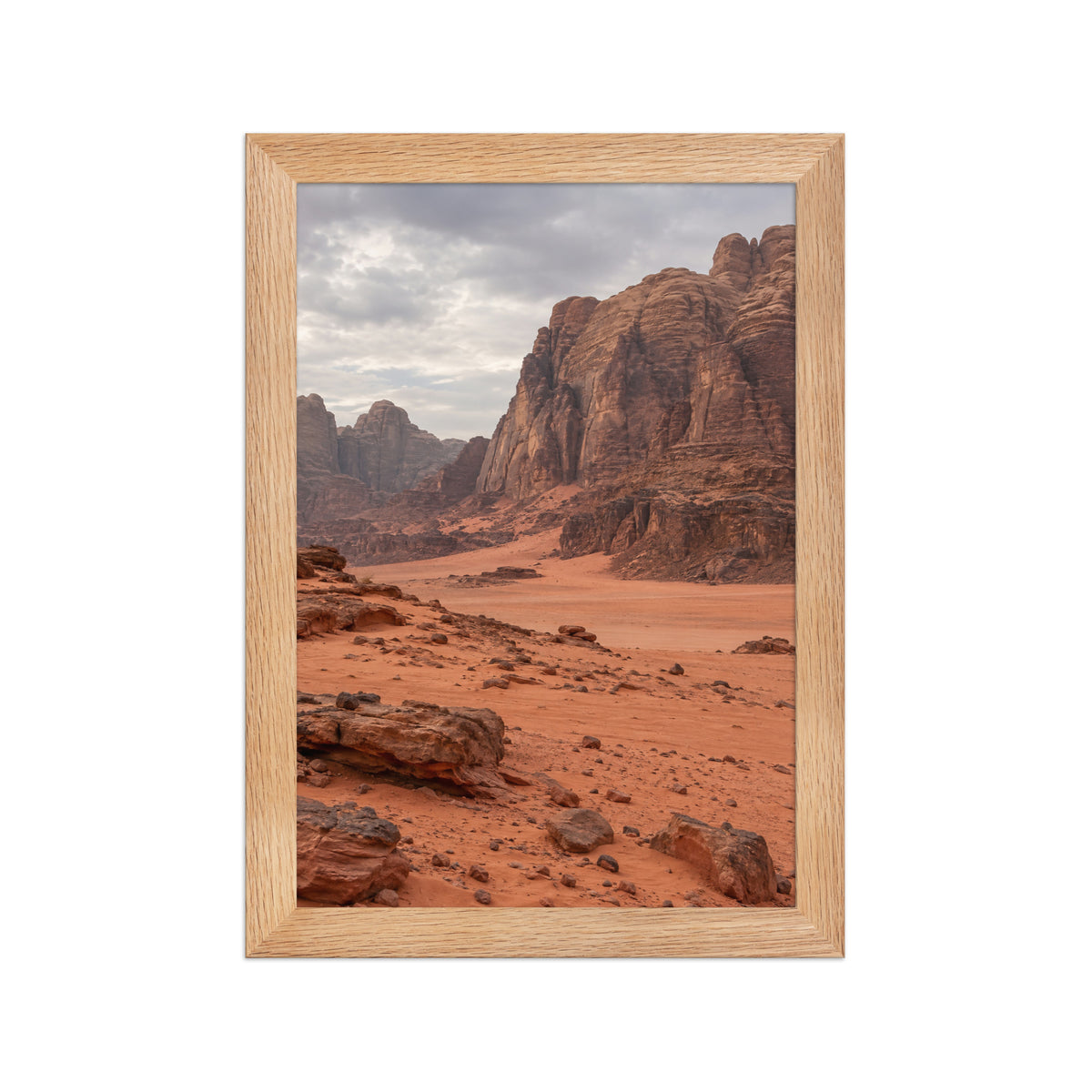 Poster encadré chêne Wadi Rum Jordanie - aperçu 1