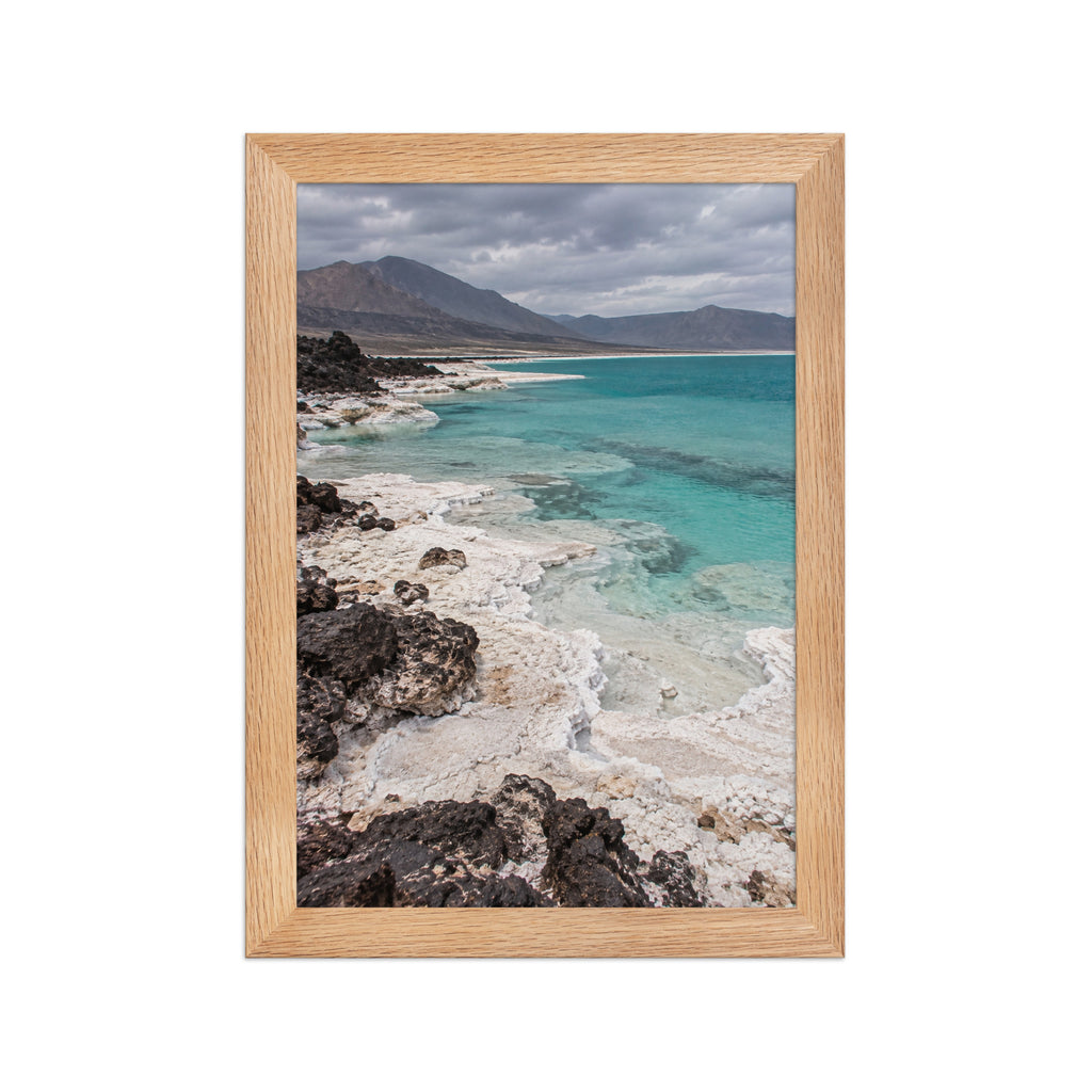 Poster encadré chêne Lac Assal Djibouti - aperçu 1
