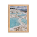 Poster encadré chêne Pamukkale Turquie - aperçu 1