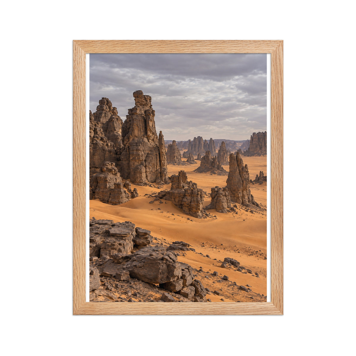 Poster encadré chêne Tassili n'Ajjer Algérie - aperçu 2