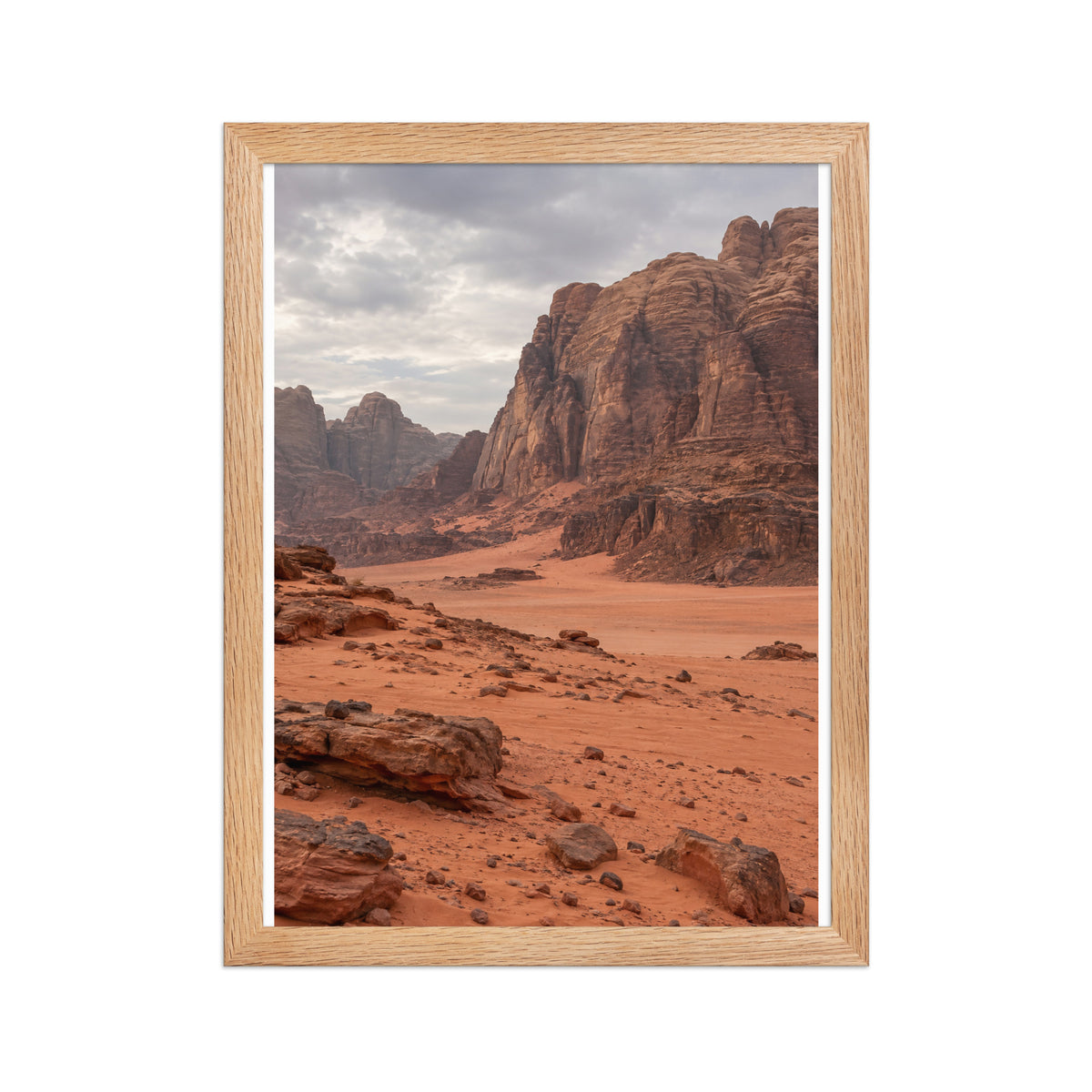 Poster encadré chêne Wadi Rum Jordanie - aperçu 2