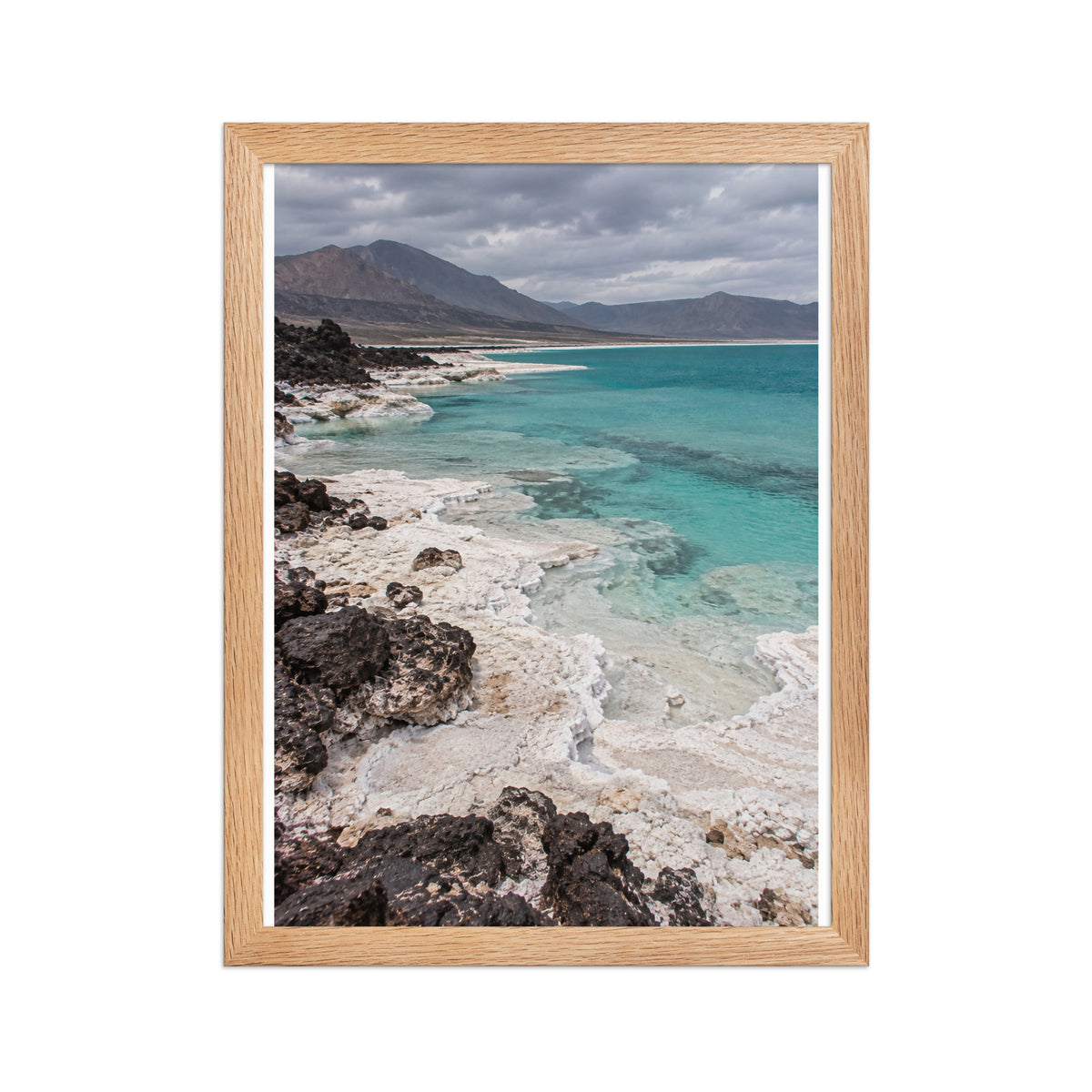 Poster encadré chêne Lac Assal Djibouti - aperçu 2
