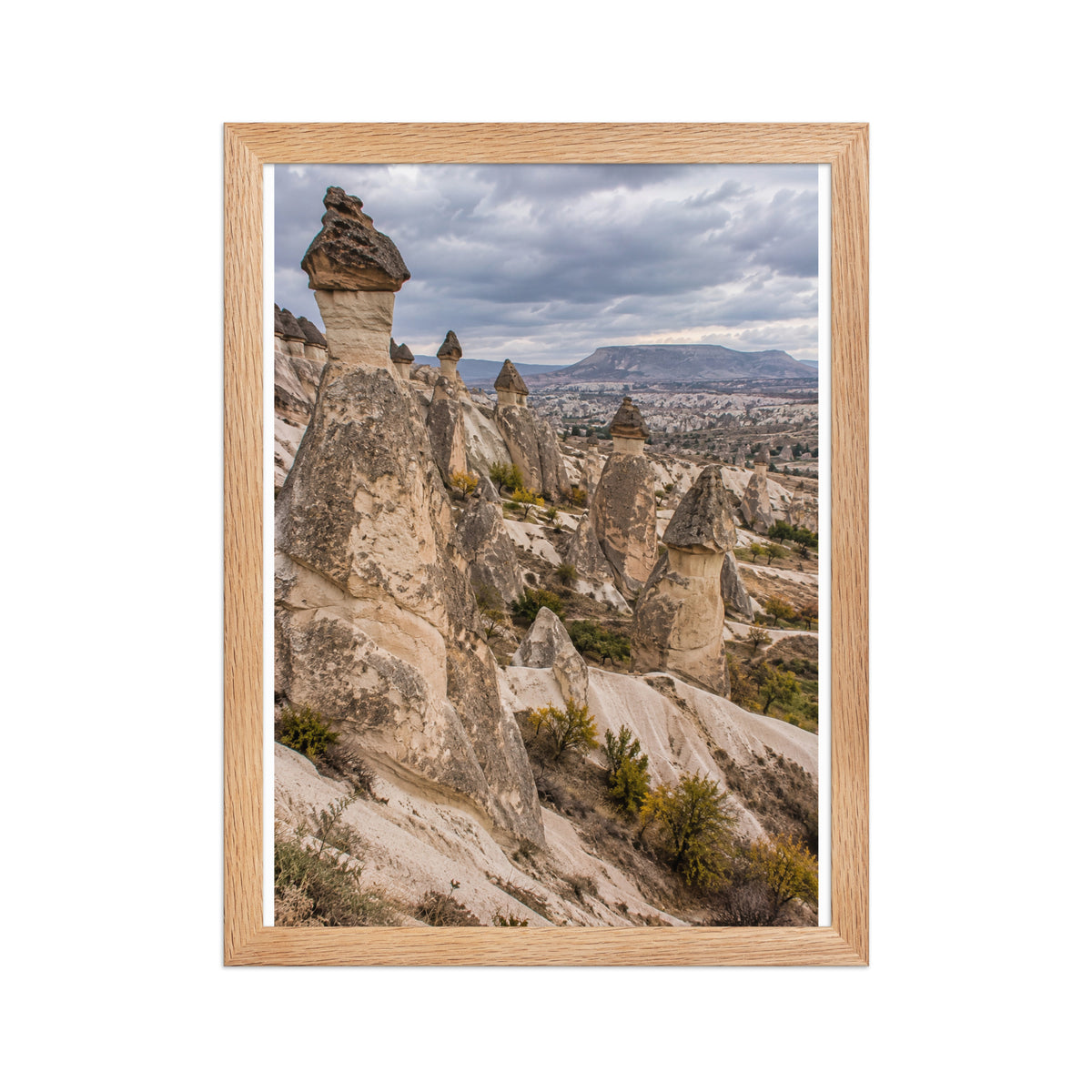 Poster encadré chêne Cappadoce Turquie - aperçu 2