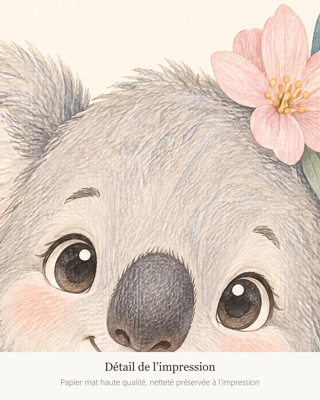 Lot 3 Posters Sans Cadre Trésors d'Ailleurs – Koala Kangourou Toucan – Décoration Chambre Bébé Aquarelle – Papier Mat
