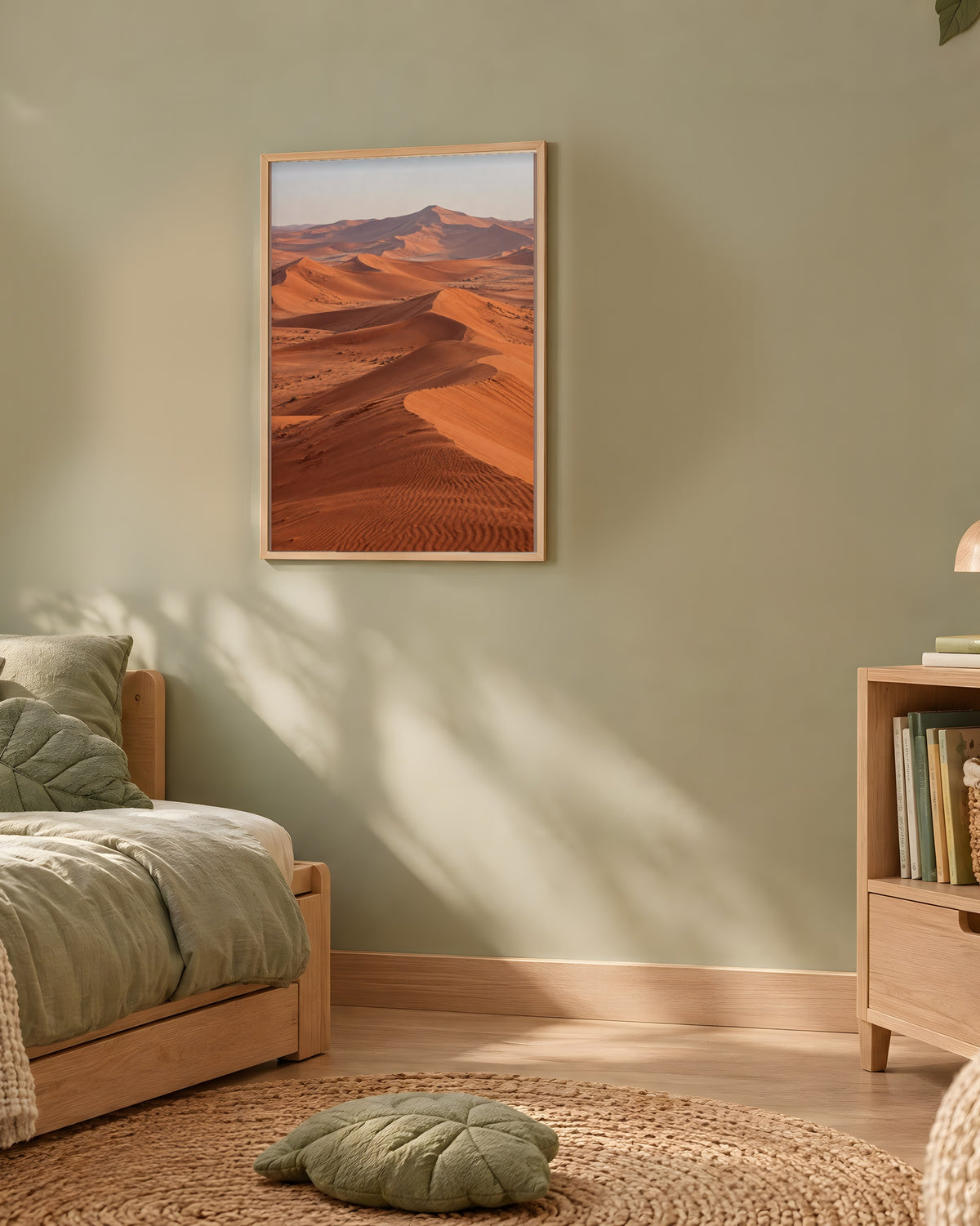 Poster Rub al Khali Arabie Sans Cadre - Affiche Nature - Papier Mat - Décoration Murale